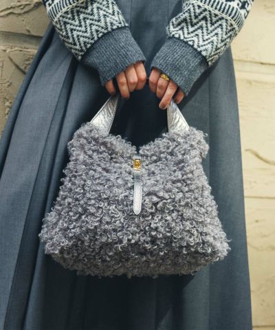 ⭐︎新品⭐︎グレディブリリアン⭐︎クロシェ⭐︎シャギーミディPコート⭐︎グレージュ⭐︎ アクセスランキング | SEKIMIKI Online