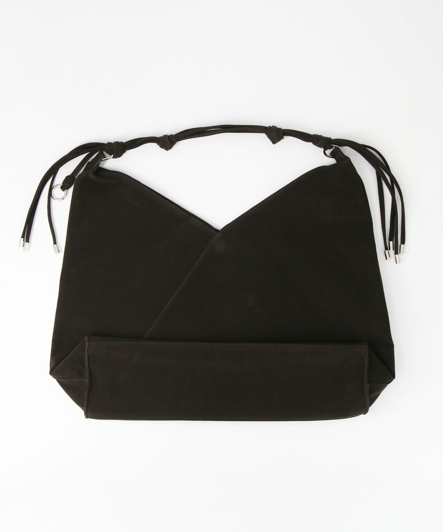 Gready BrilliantスエードKnotハンドルバッグ | SEKIMIKI Online