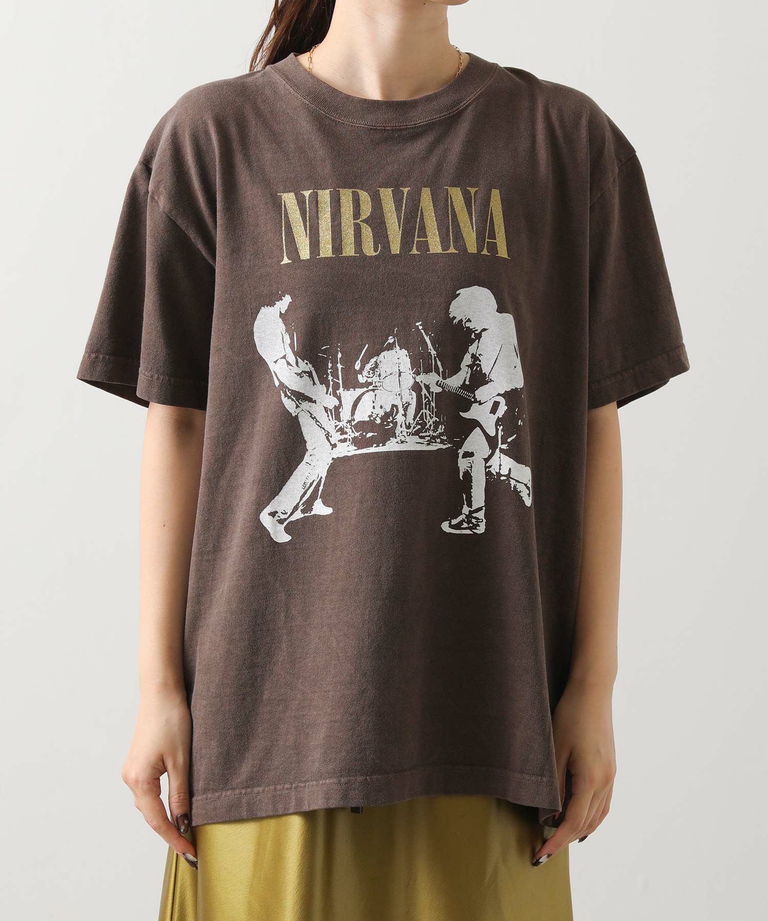 Gready BrilliantNIRVANA後ロゴTシャツ | SEKIMIKI Online