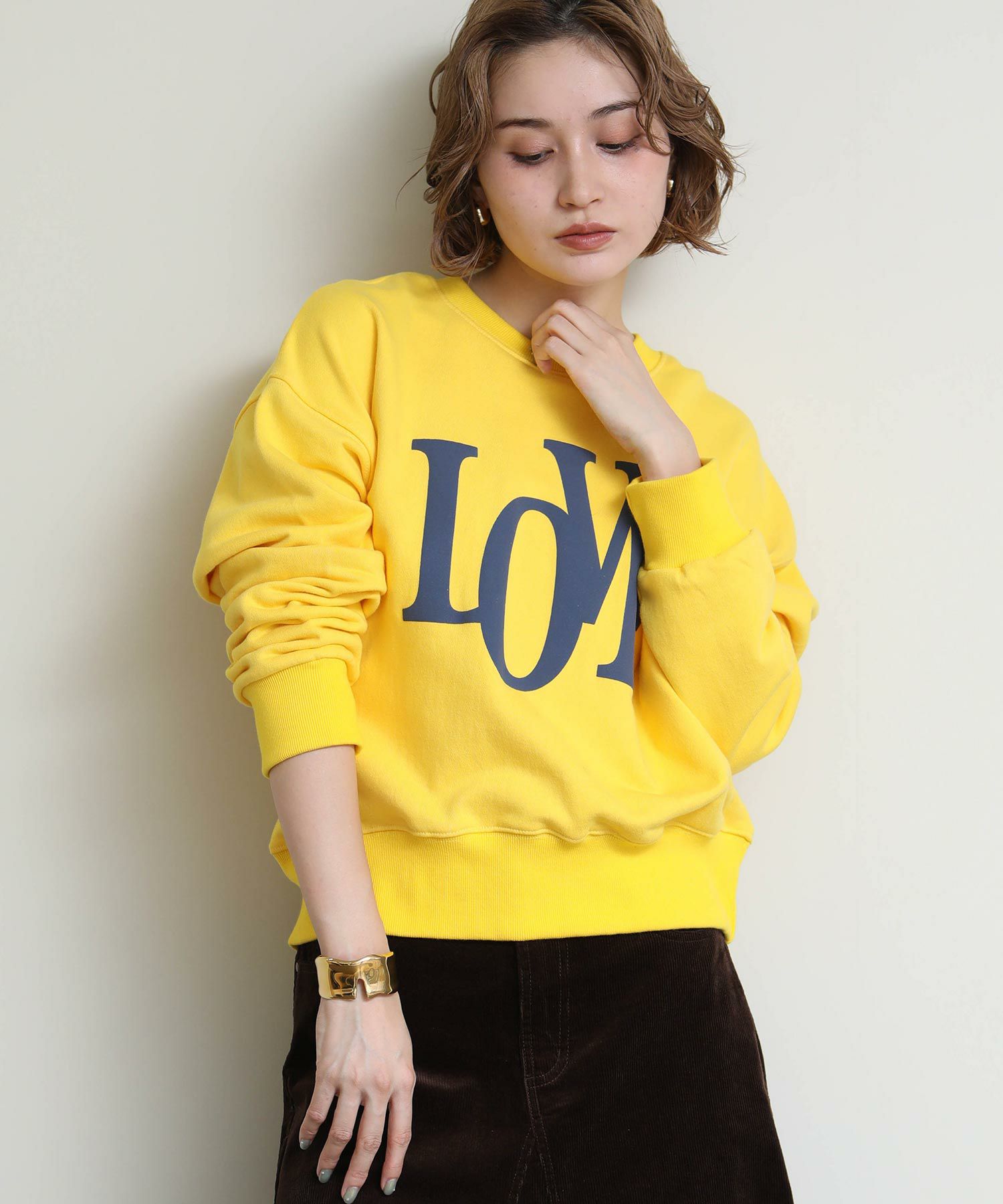 Re Fiinas.LOVEロゴスウェット | SEKIMIKI Online