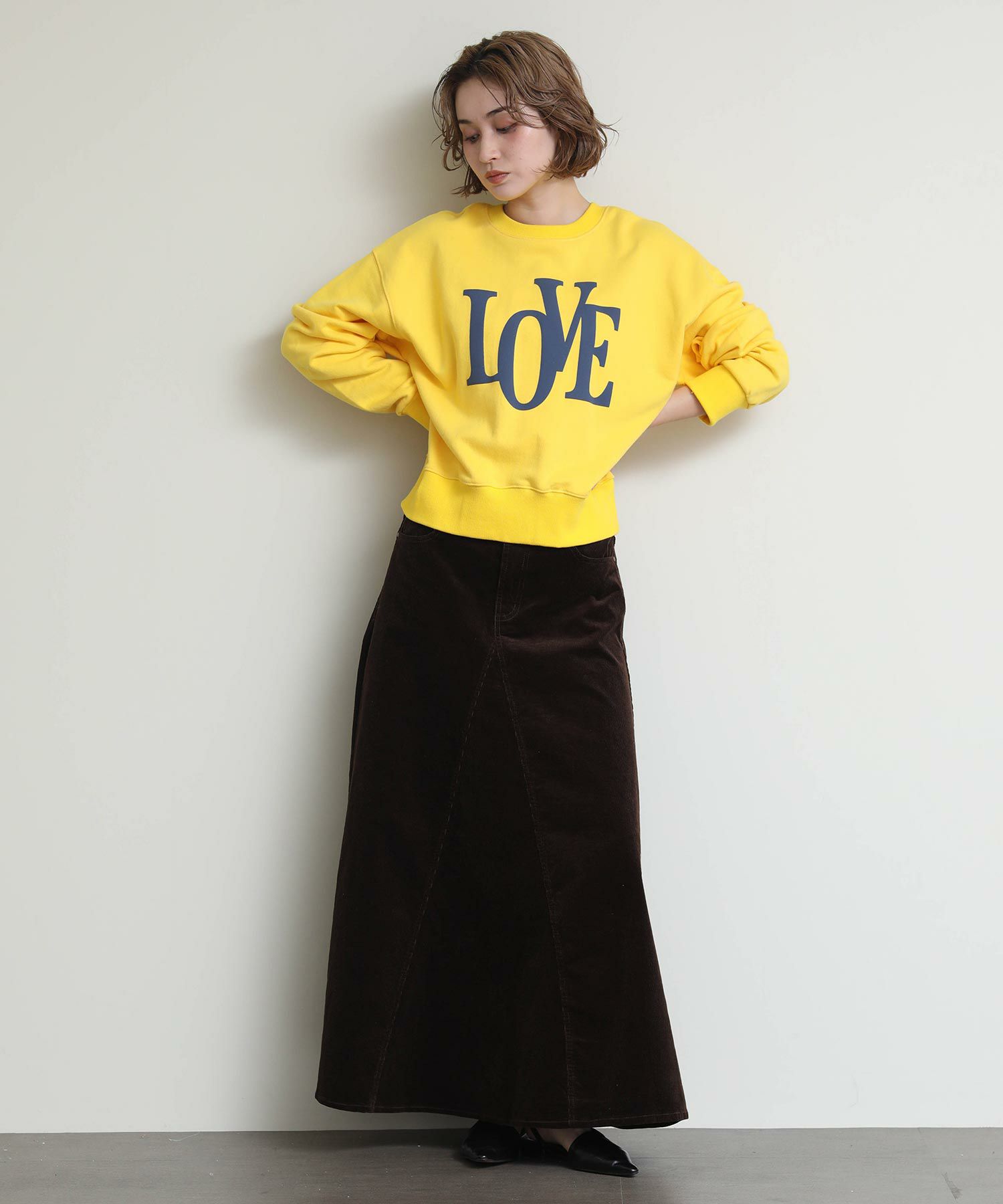 Re Fiinas.LOVEロゴスウェット | SEKIMIKI Online