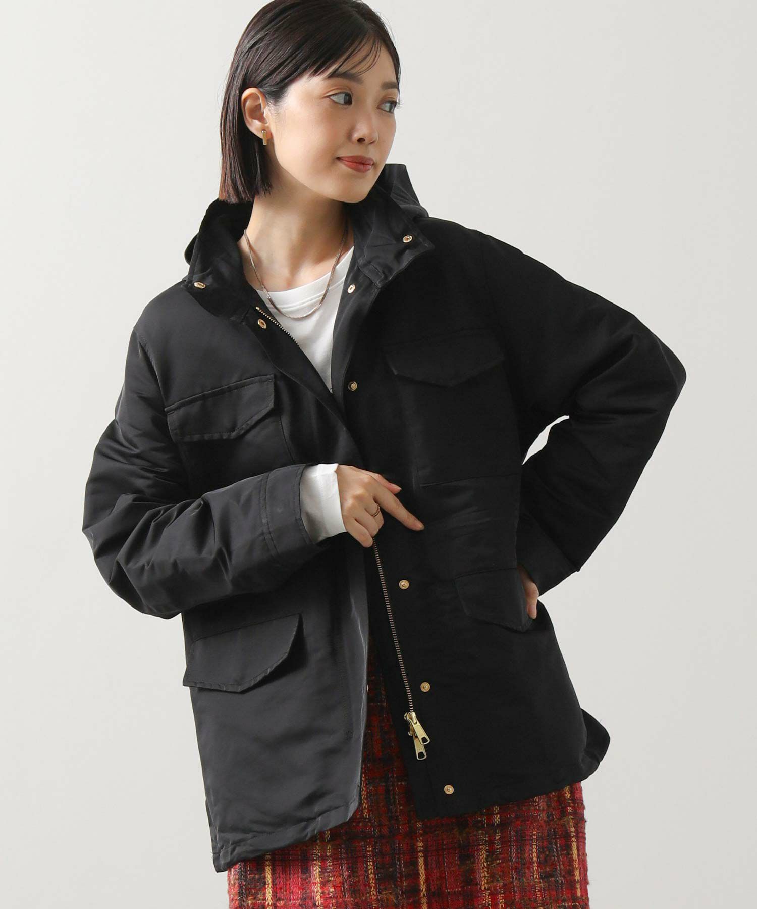 グレディブリリアンブルゾン Gready Brilliant【会員価格セール対象商品】スタンドフードブルゾン