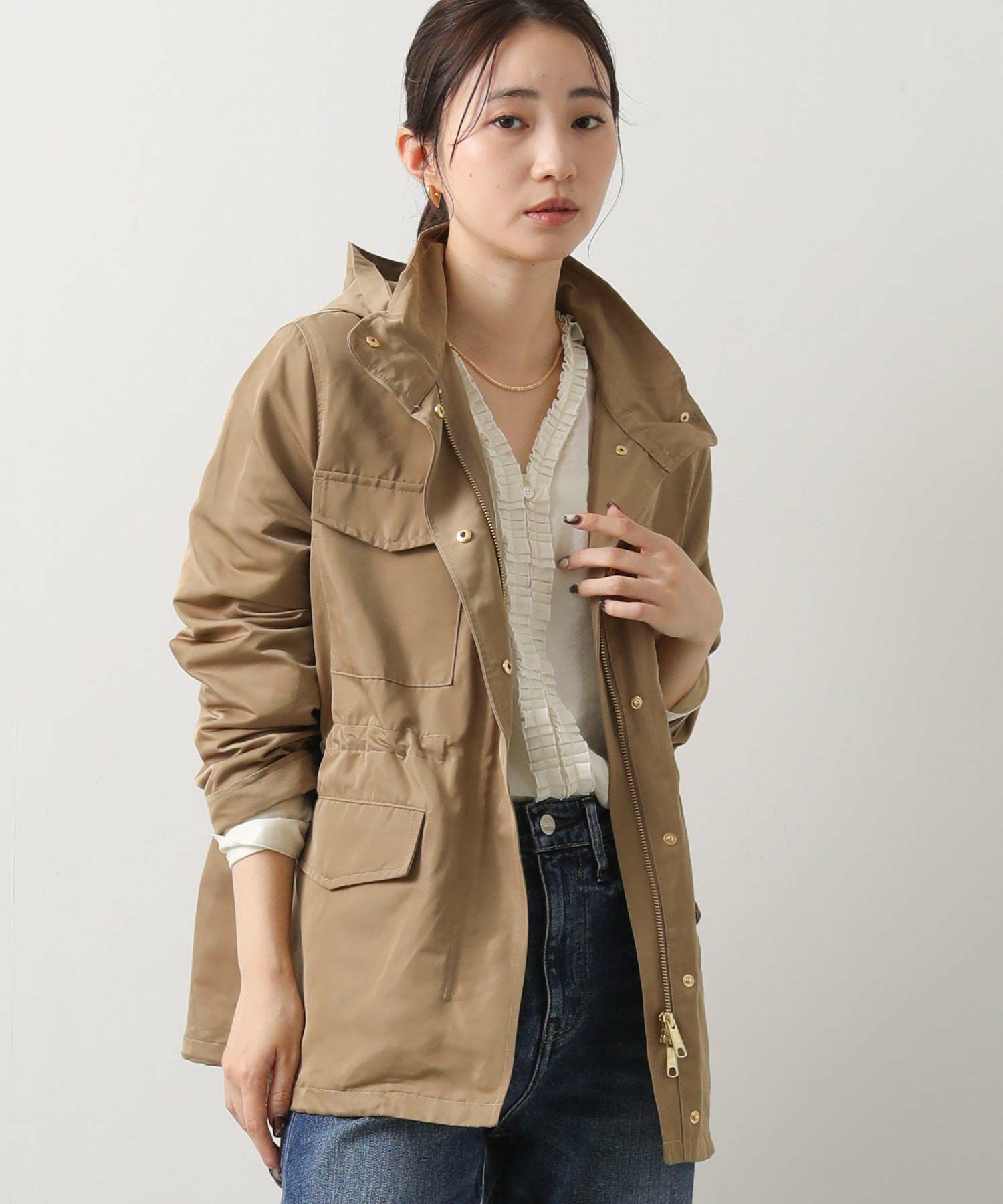 Gready Brilliant【会員価格セール対象商品】スタンドフードブルゾン