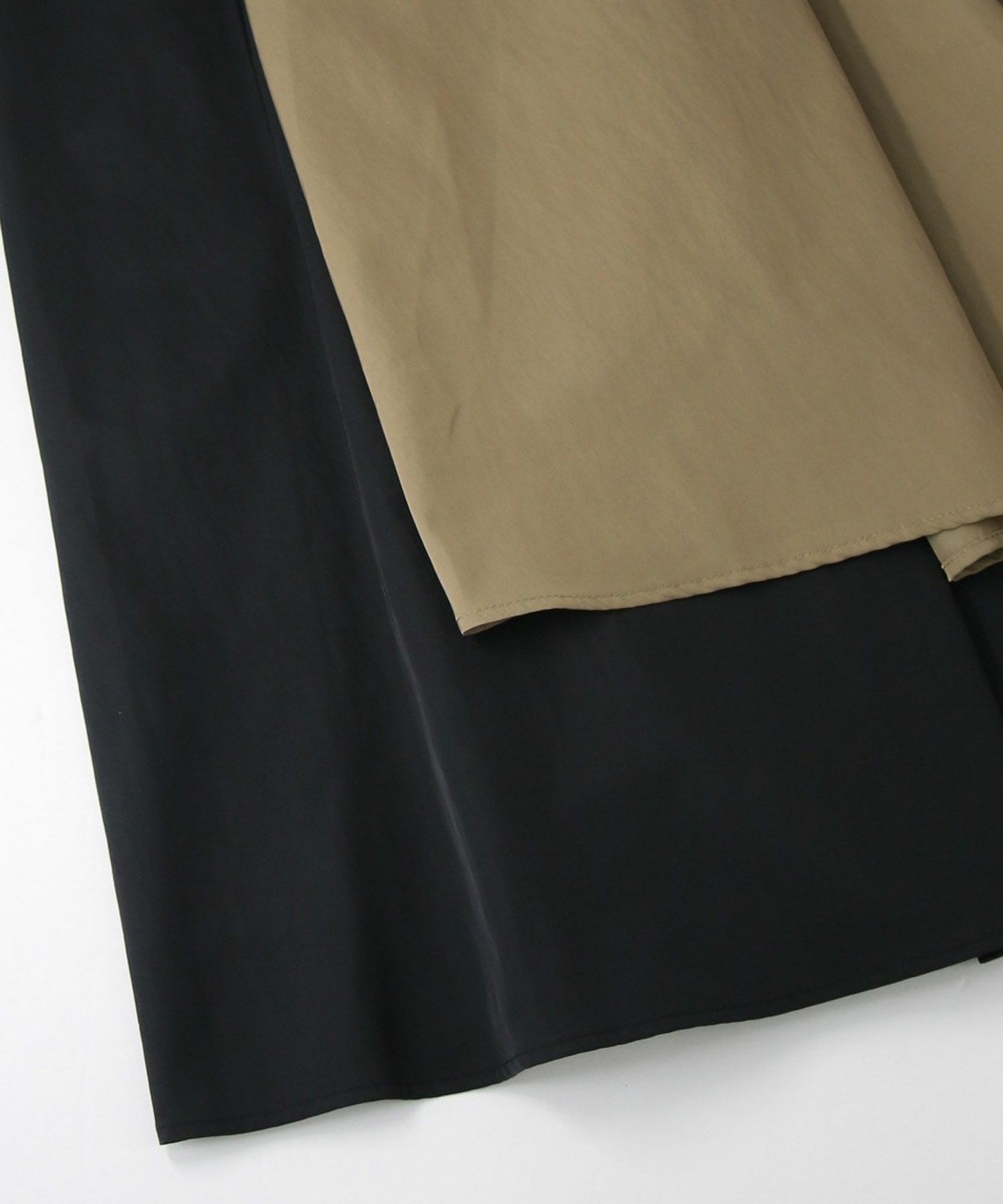 Gready Brilliantタフタバイアスタックスカート | SEKIMIKI Online