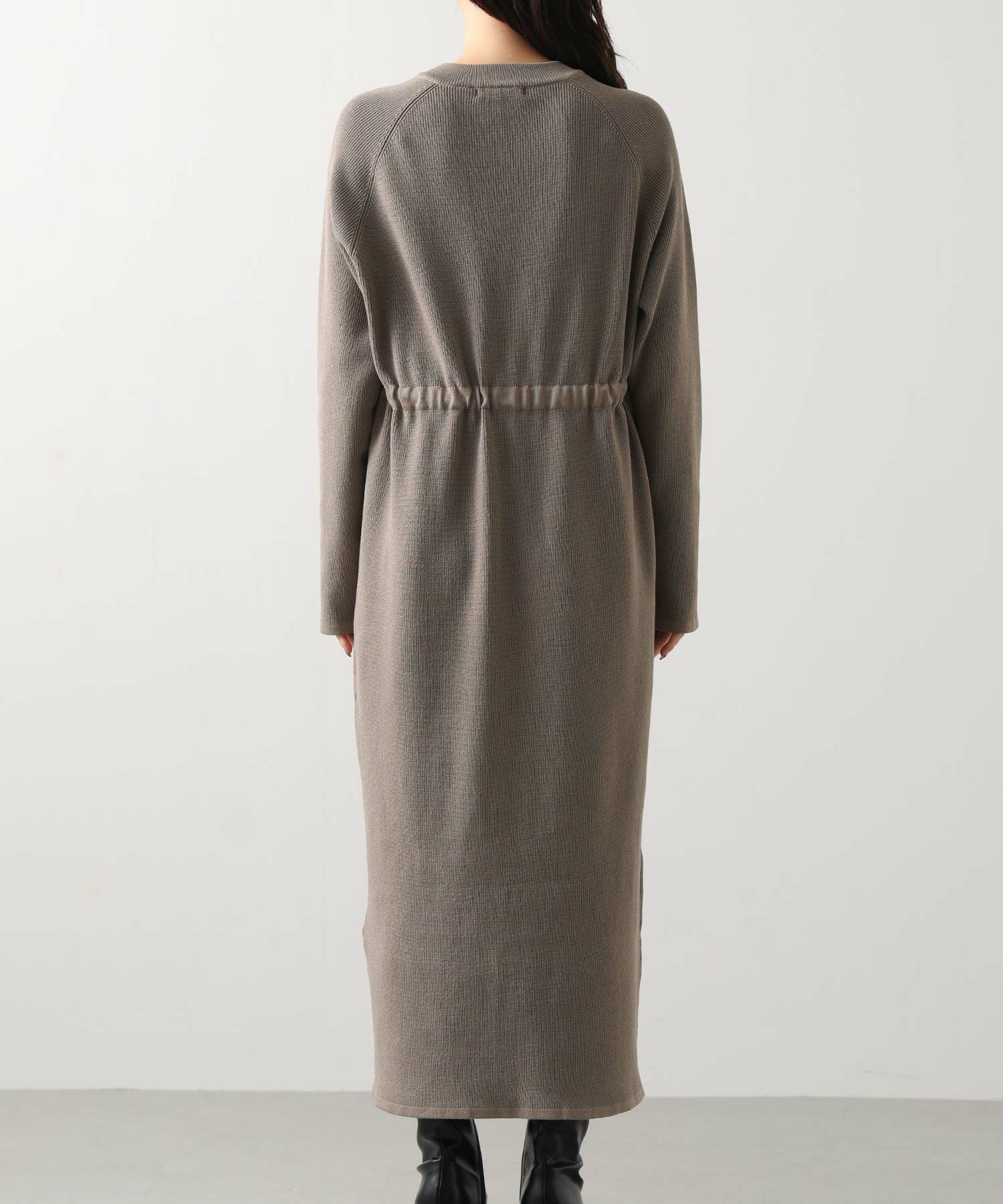 【くらたん様】Gready Brilliant 長袖 ワンピース リブ Gready BrilliantVネックリブニットワンピース | SEKIMIKI Online