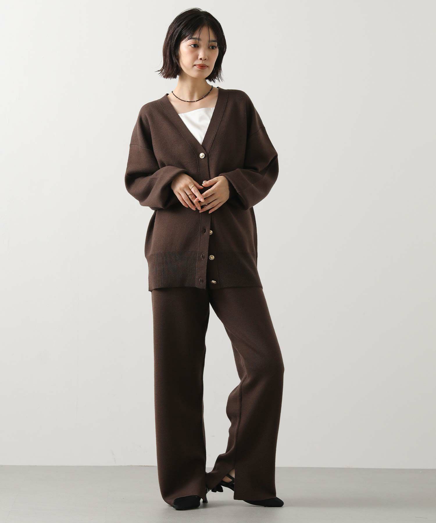 Gready BrilliantW100ニットパンツ | SEKIMIKI Online