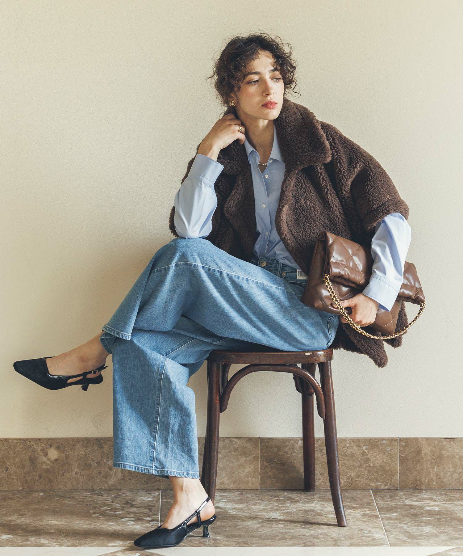 Gready Brilliants.テディボアポンチョコート | SEKIMIKI Online