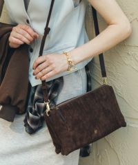 Gready Brilliantスエード×レザーボストン | SEKIMIKI Online