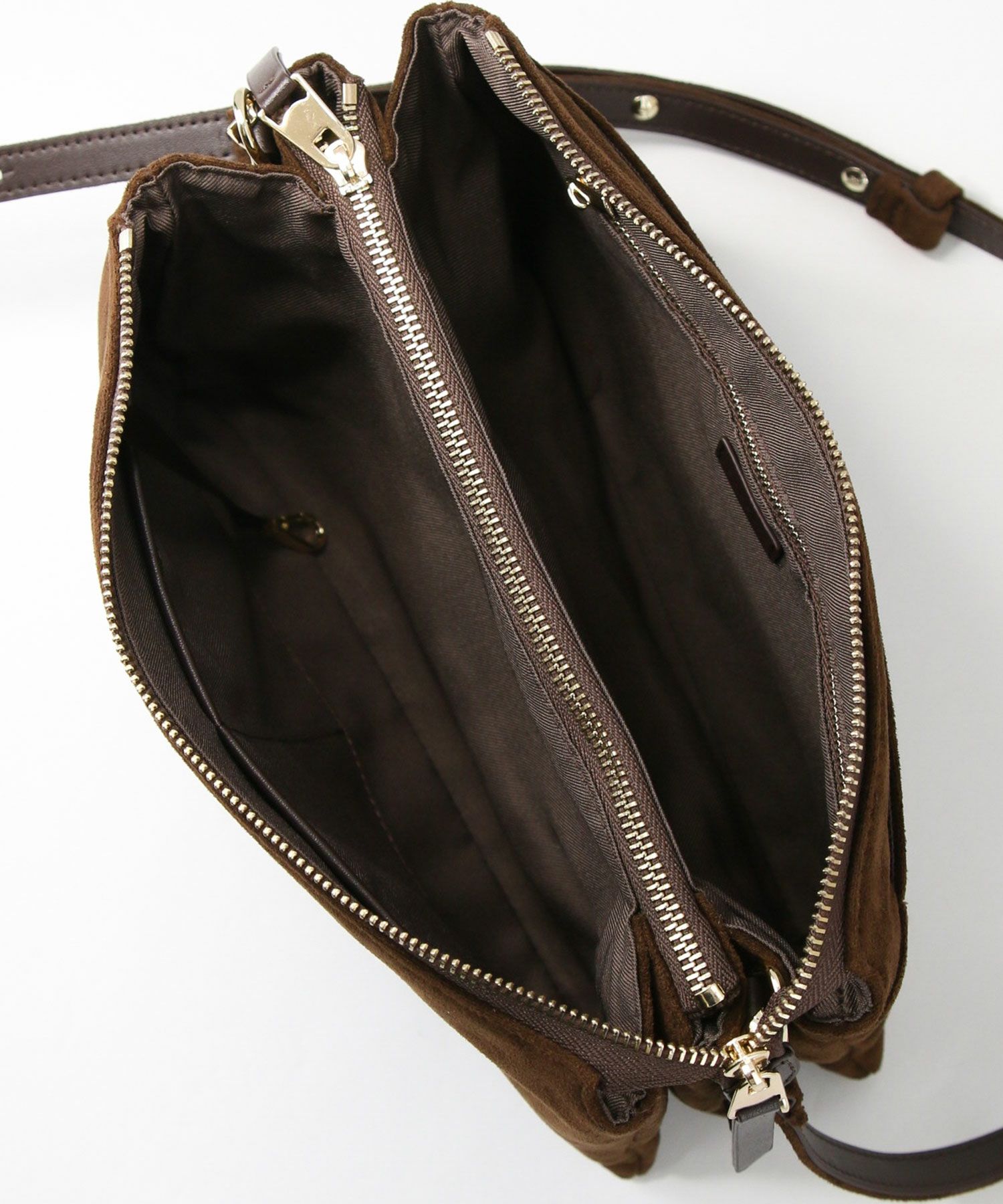 Gready BrilliantSスエードクロスボディバッグ | SEKIMIKI Online