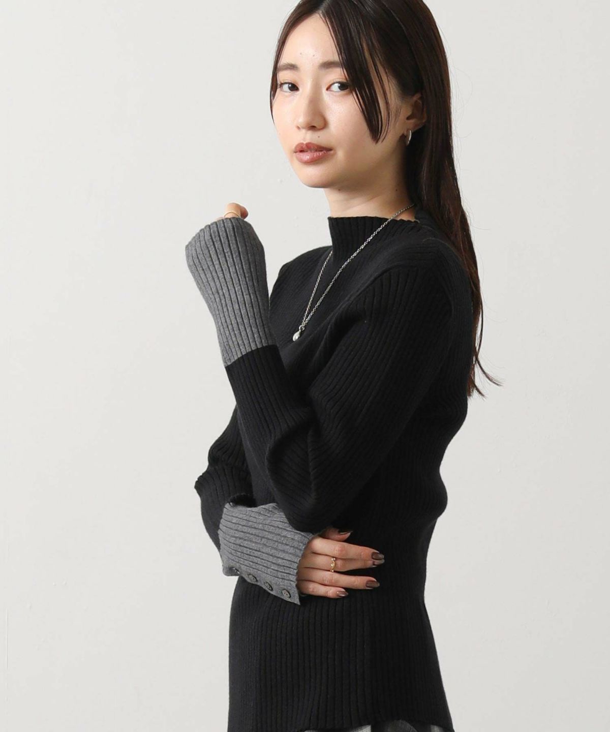 ブラック×グレー