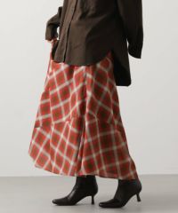 ブラウン×レッド