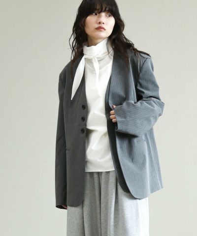 The rejoiceカラーレスオーバージャケット【anuke】 | SEKIMIKI Online