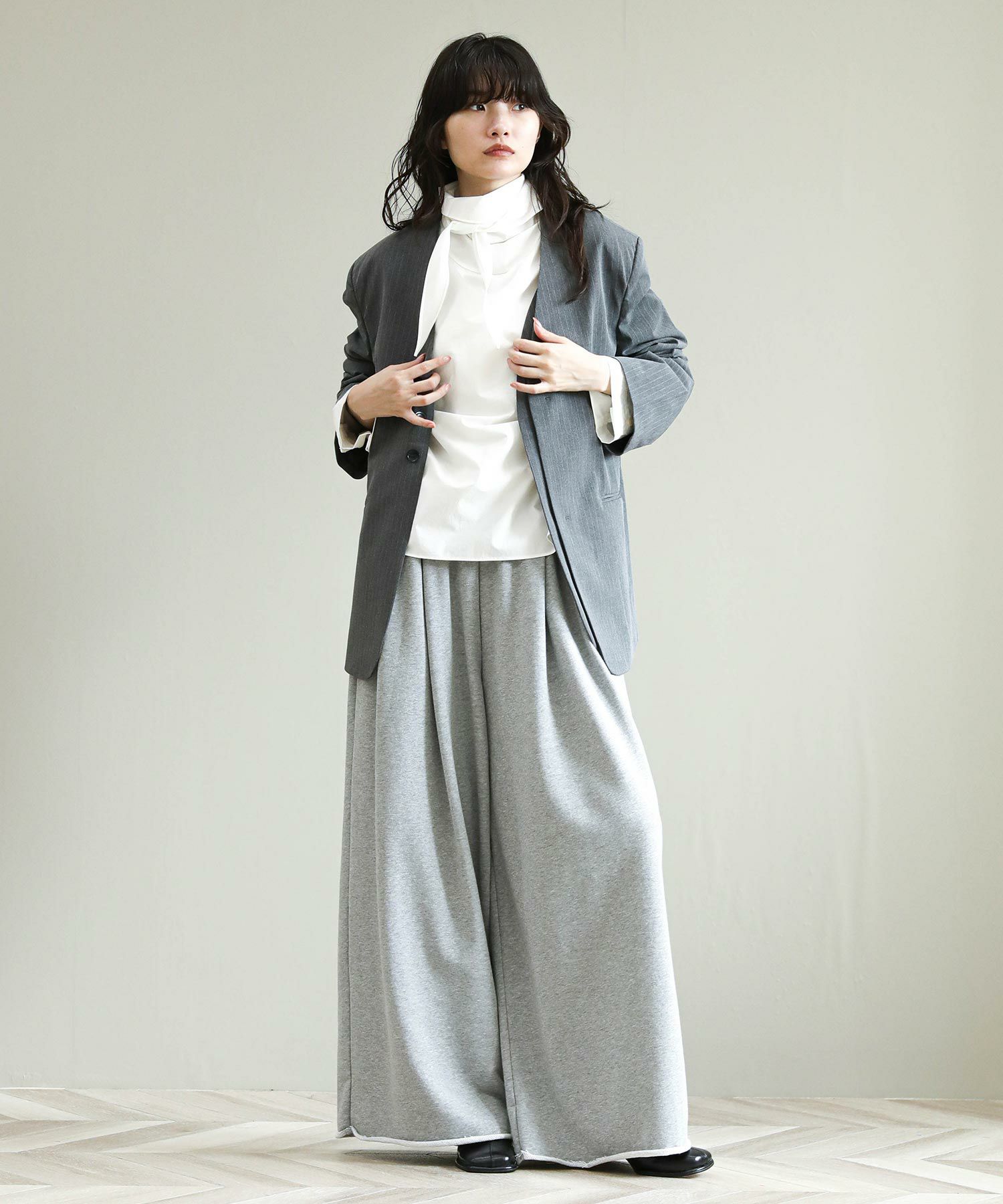 The rejoiceカラーレスオーバージャケット【anuke】 | SEKIMIKI Online