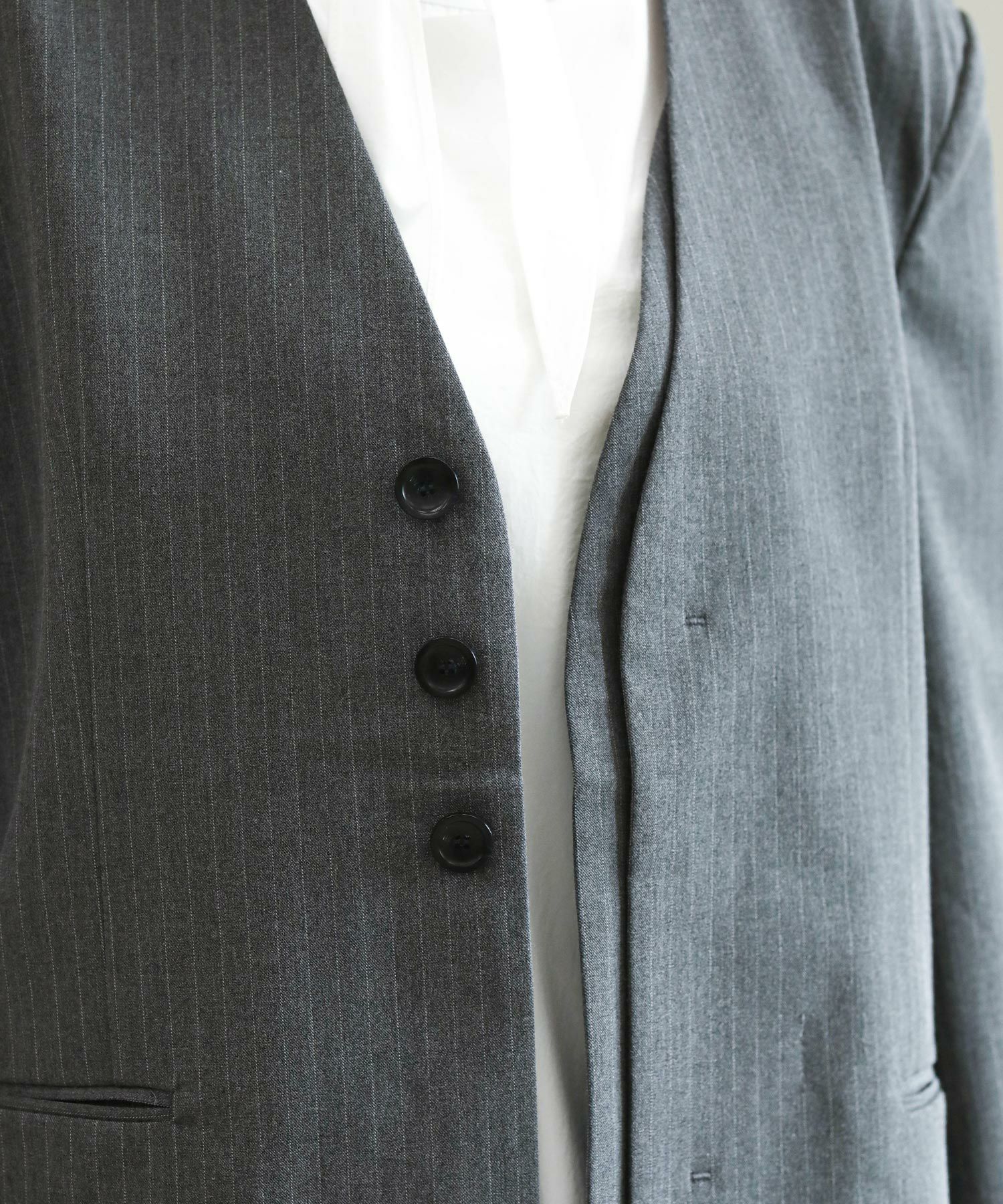 The rejoiceカラーレスオーバージャケット【anuke】 | SEKIMIKI Online