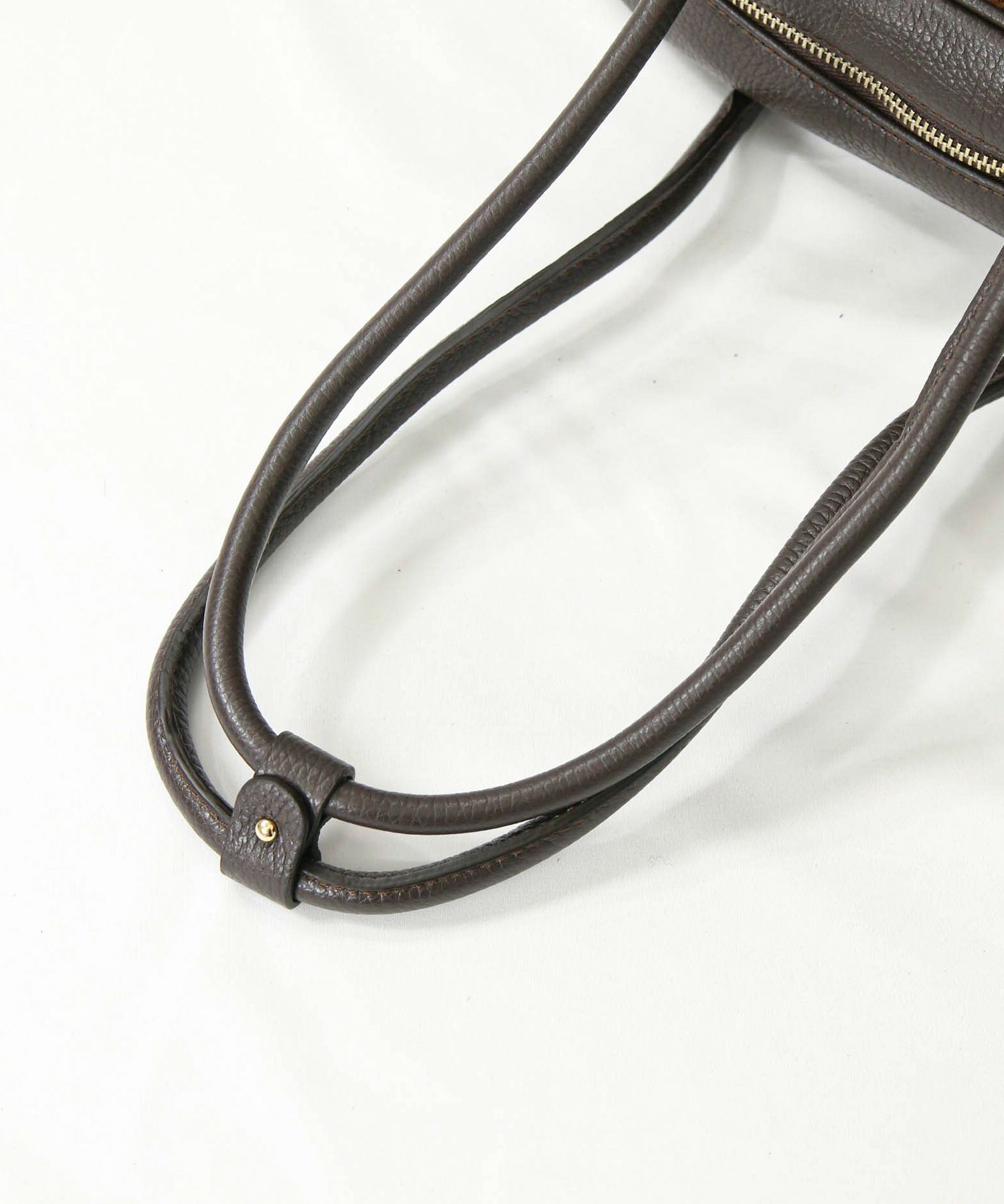 Gready Brilliantスエード×レザーボストン | SEKIMIKI Online