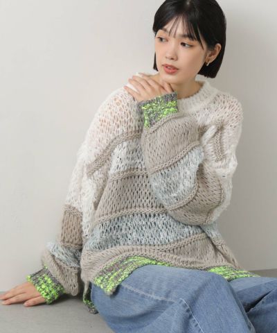 オフ×ベージュ