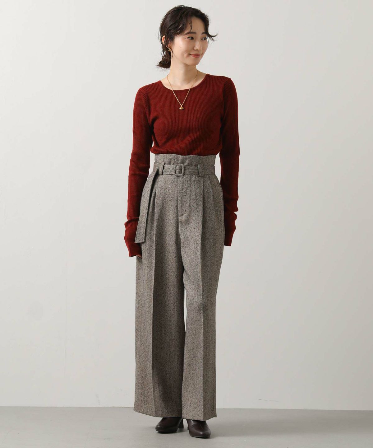 model:163cm　size：36