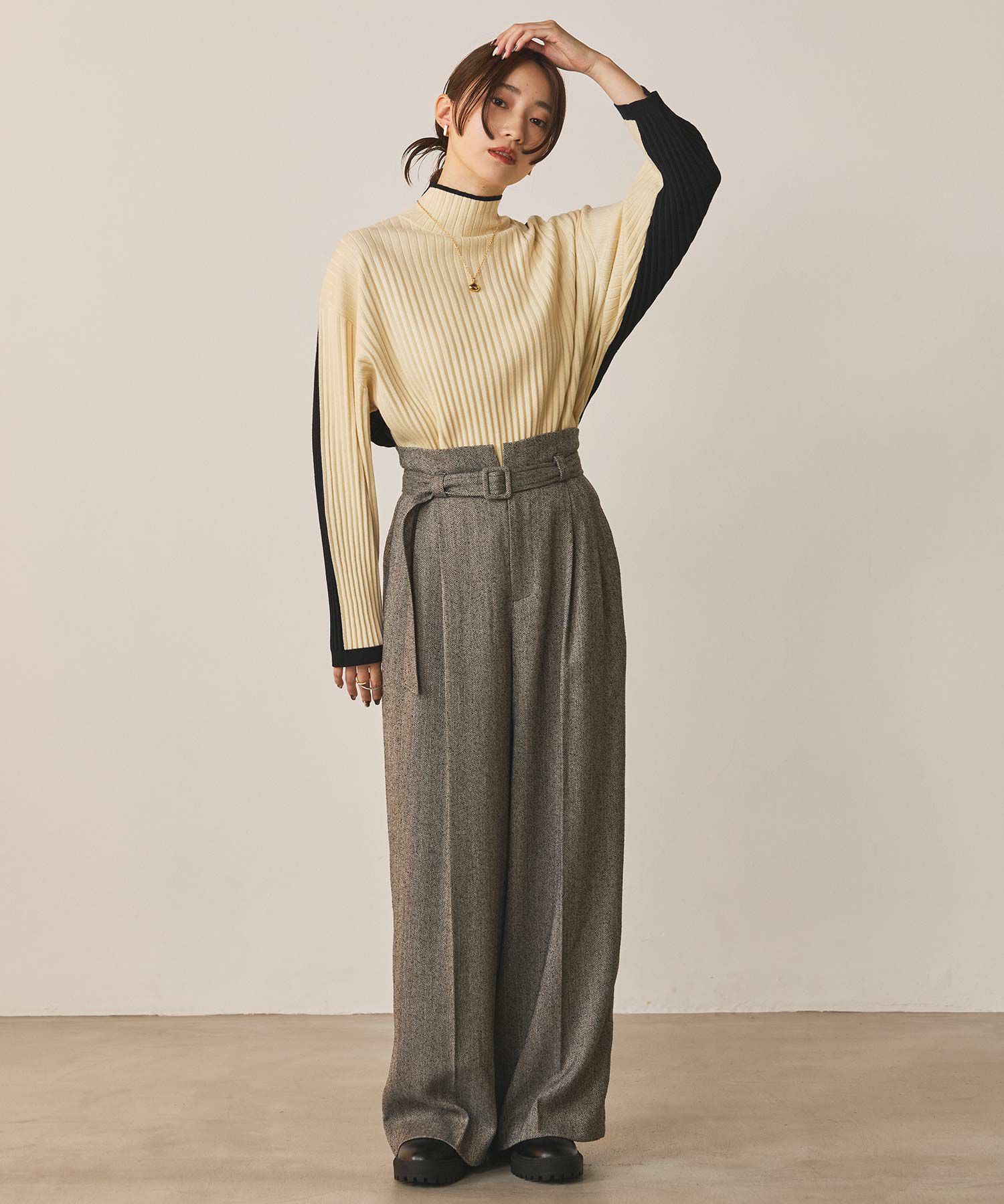 model:163cm　size：38