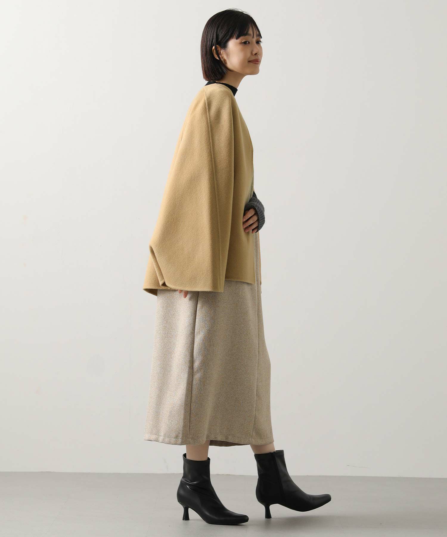 Gready BrilliantLUWフェイスケープコート | SEKIMIKI Online