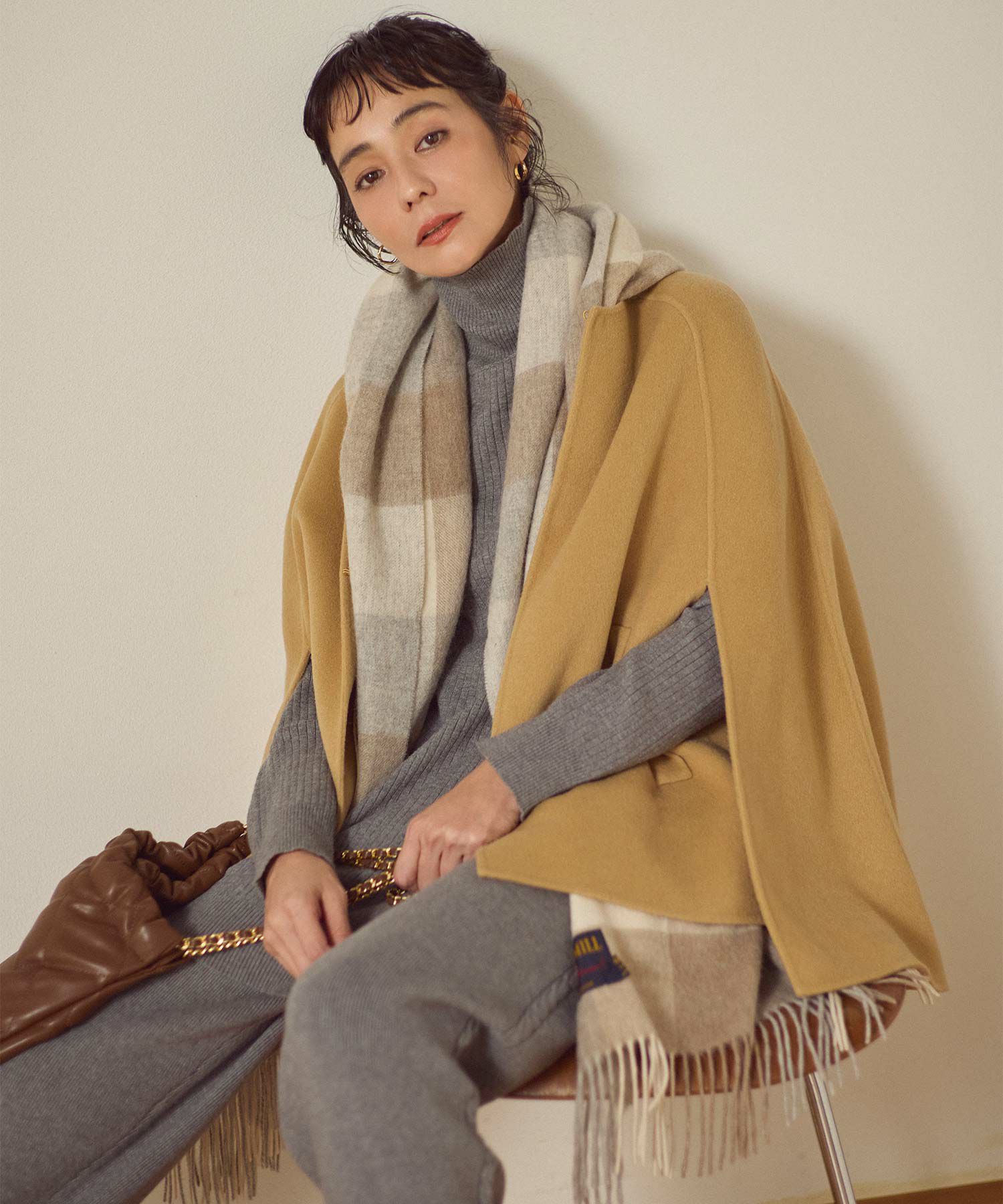 Gready Brilliant【竹下 玲奈select item】LUWフェイスケープコート