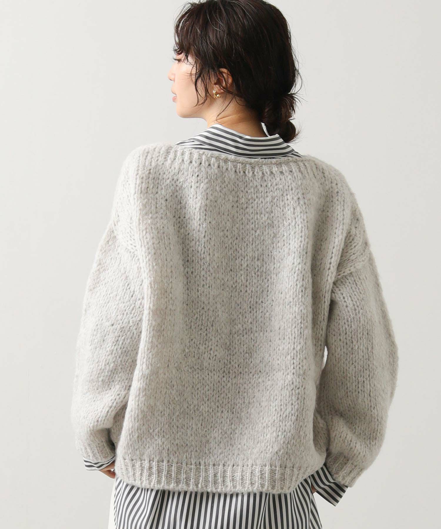 Gready BrilliantTRICOTSボートネックプルオーバー | SEKIMIKI