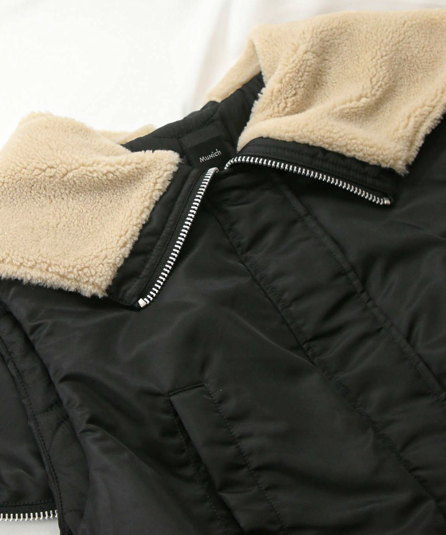 Gready Brilliantボアフードフライトベスト | SEKIMIKI Online