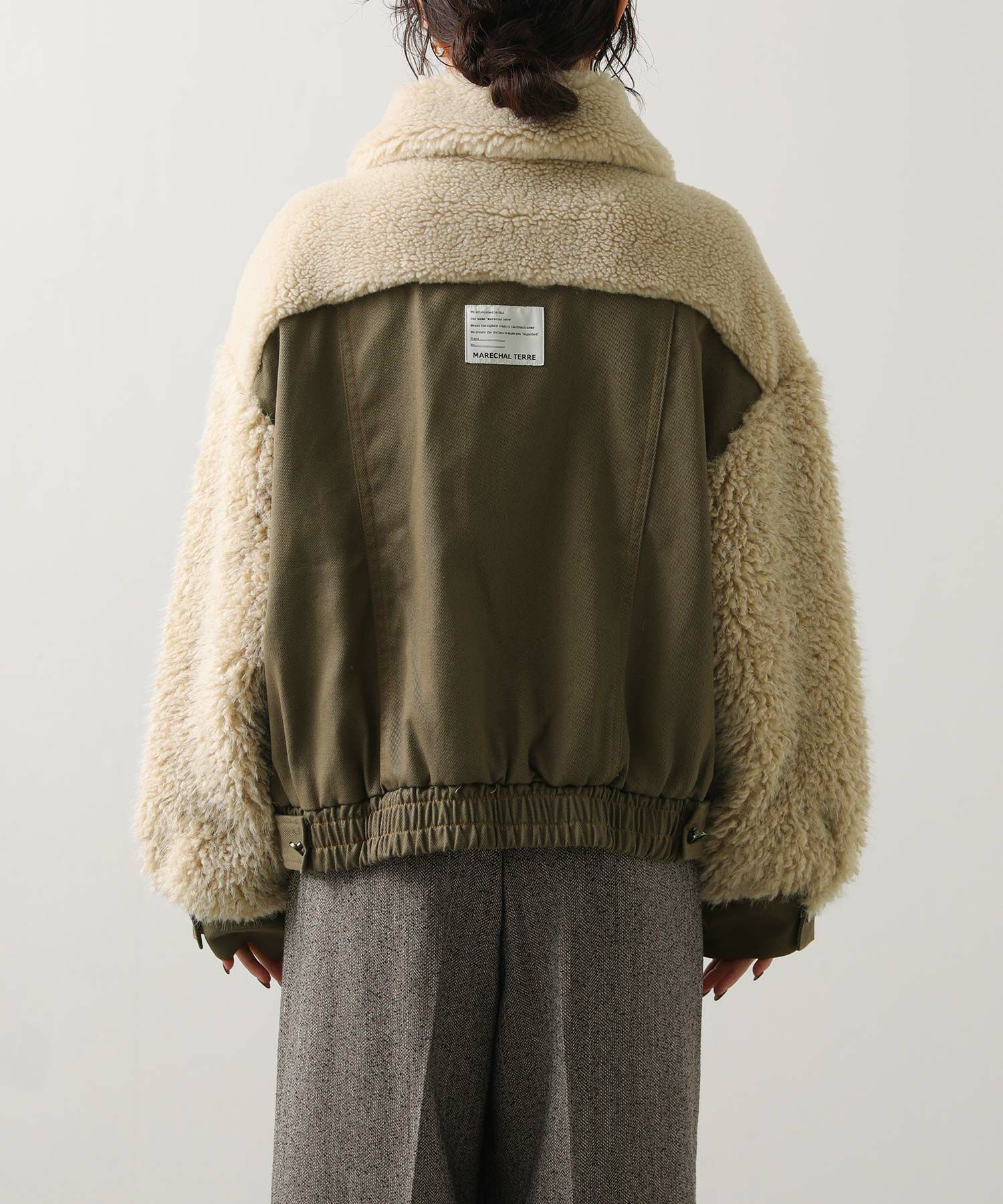 Gready BrilliantボアコンビBIGブルゾン | SEKIMIKI Online