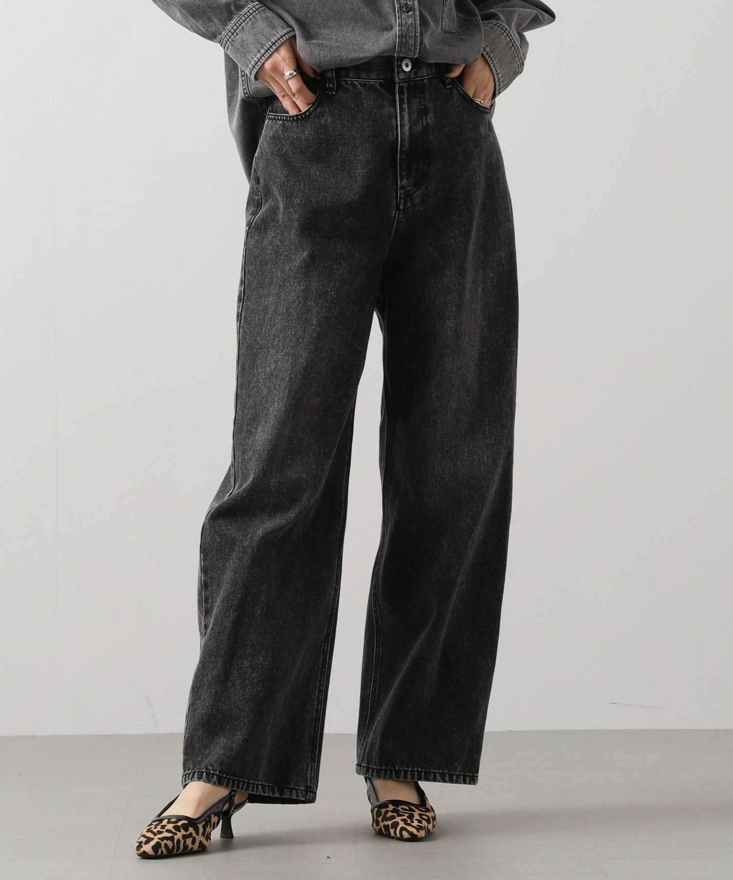 Gready Brilliantユーズドセミワイドデニムパンツ | SEKIMIKI Online