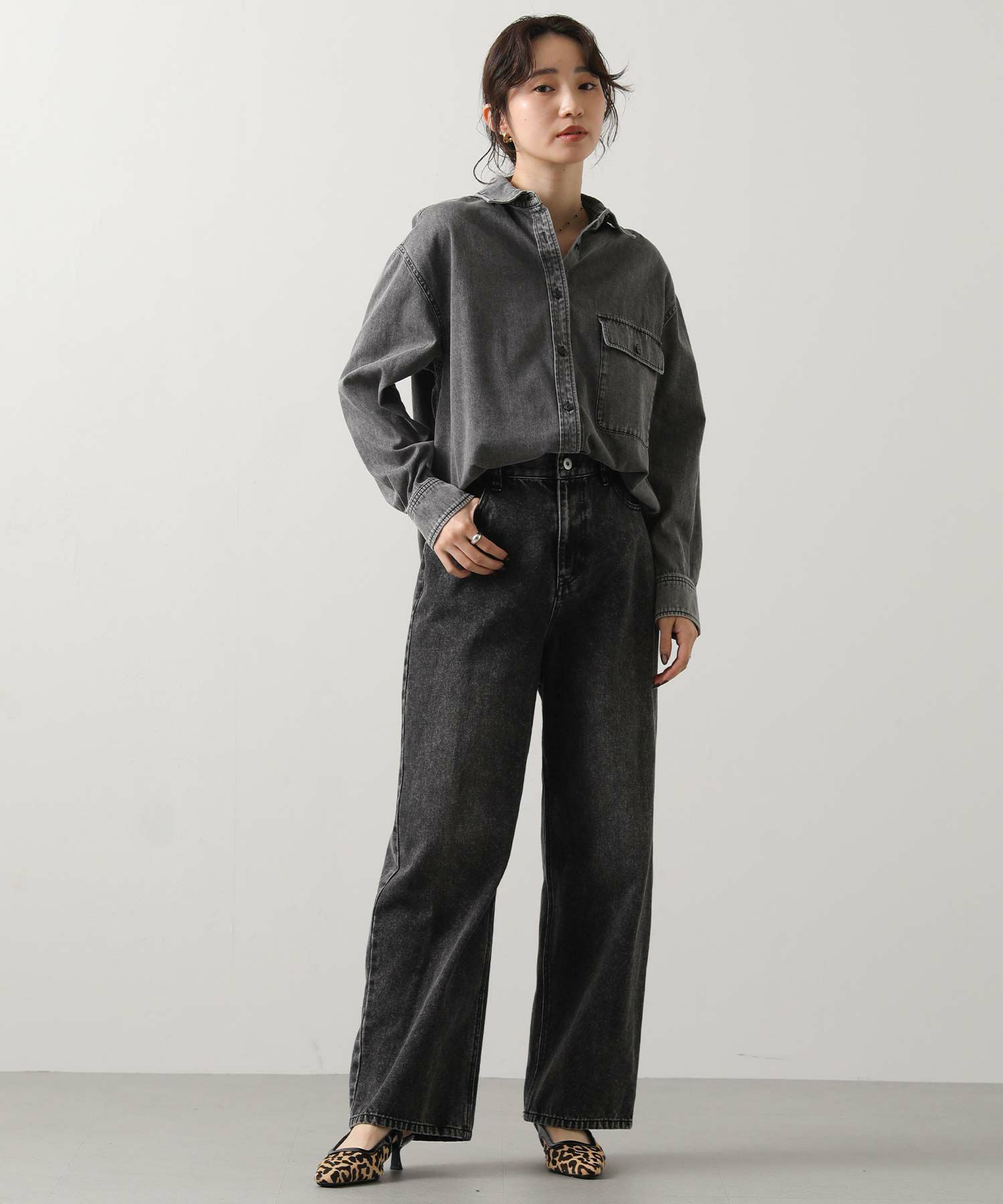 model:163cm　size：36