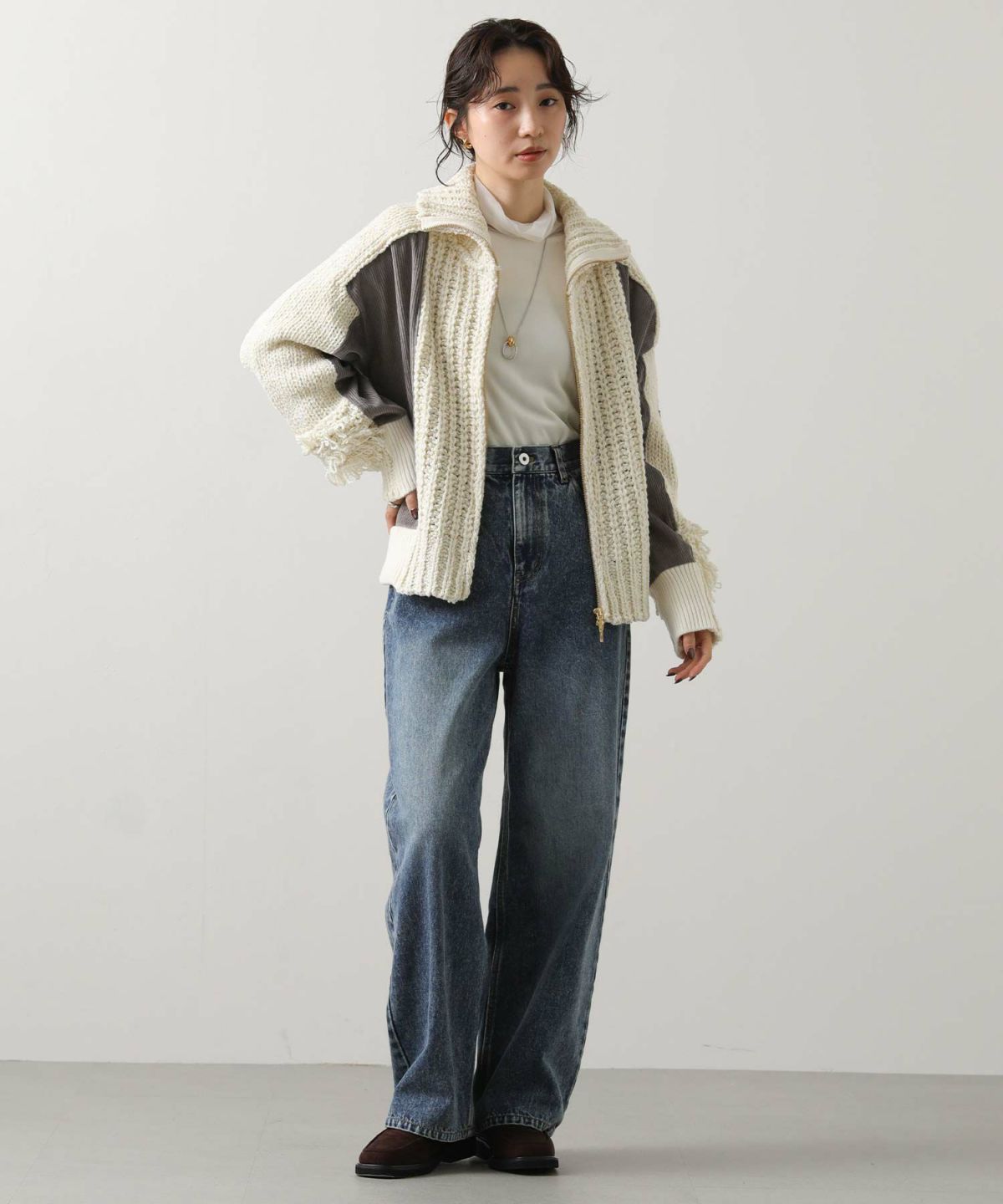 model:163cm　size：36