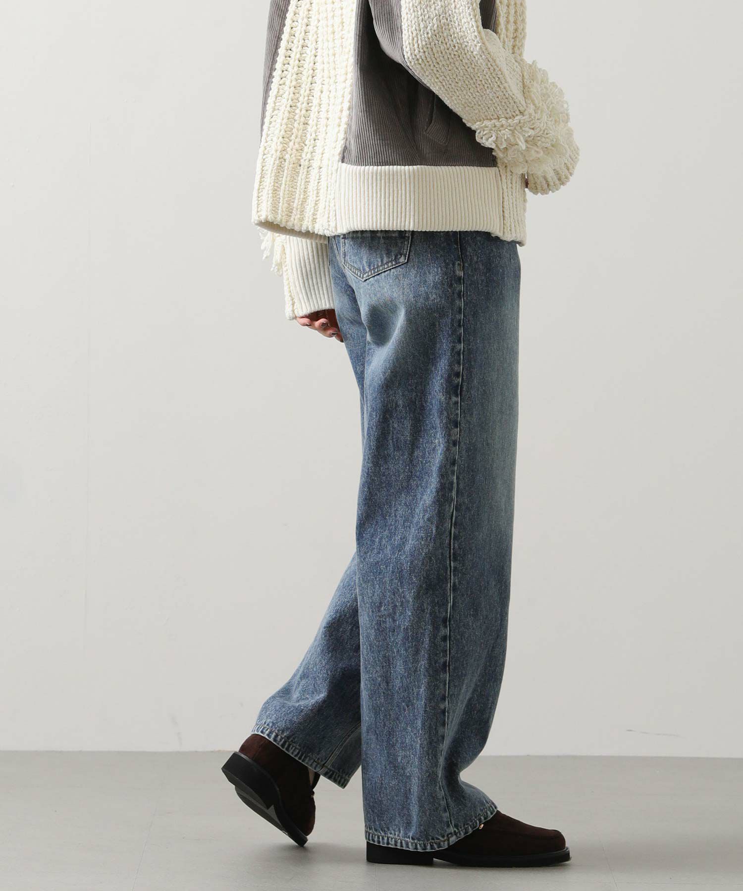 Gready Brilliantユーズドセミワイドデニムパンツ | SEKIMIKI Online