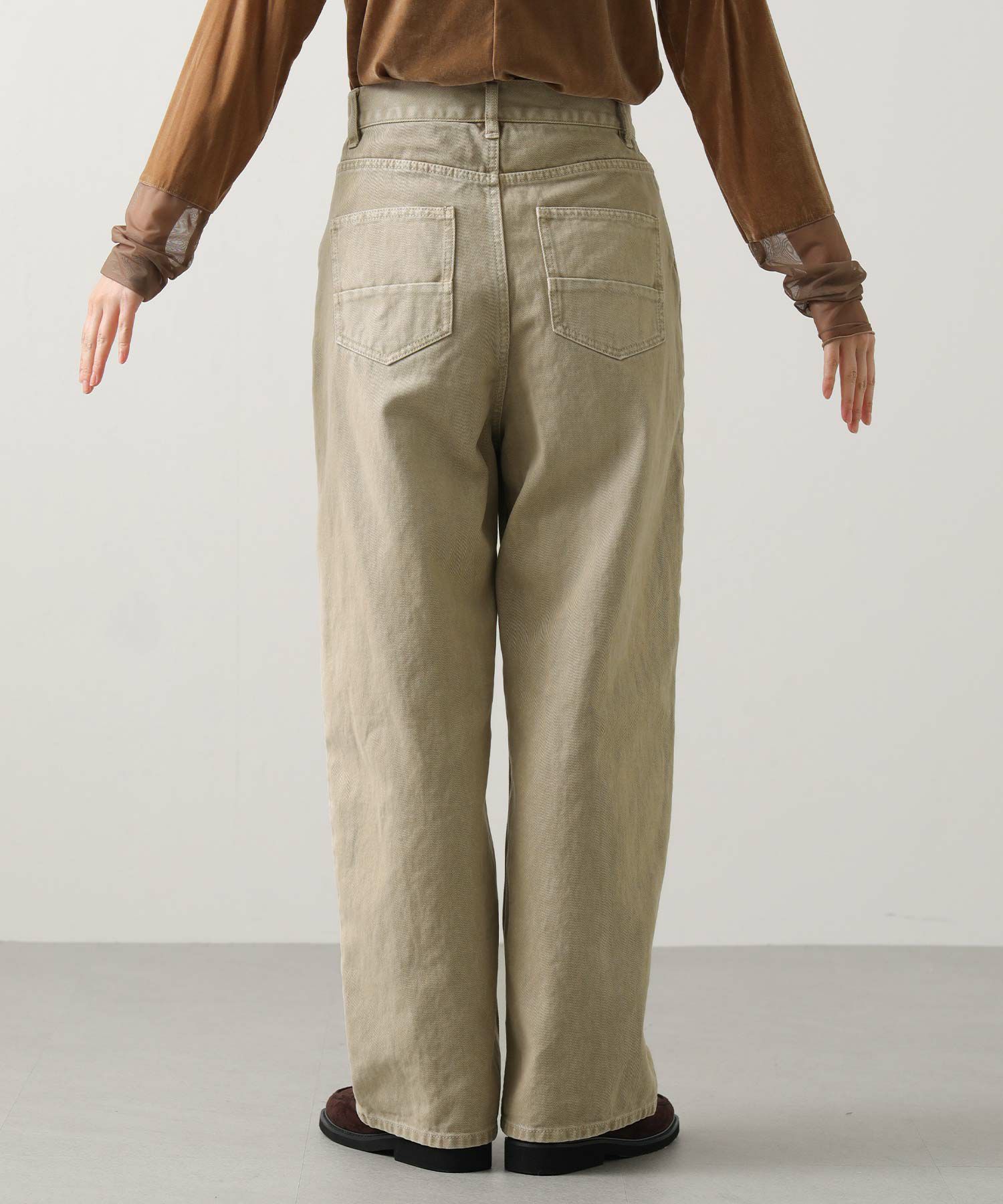 Gready Brilliantユーズドセミワイドデニムパンツ | SEKIMIKI Online