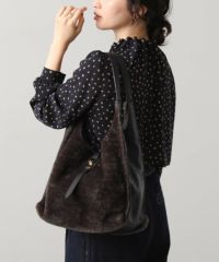 Gready Brilliantスエード×レザーボストン | SEKIMIKI Online