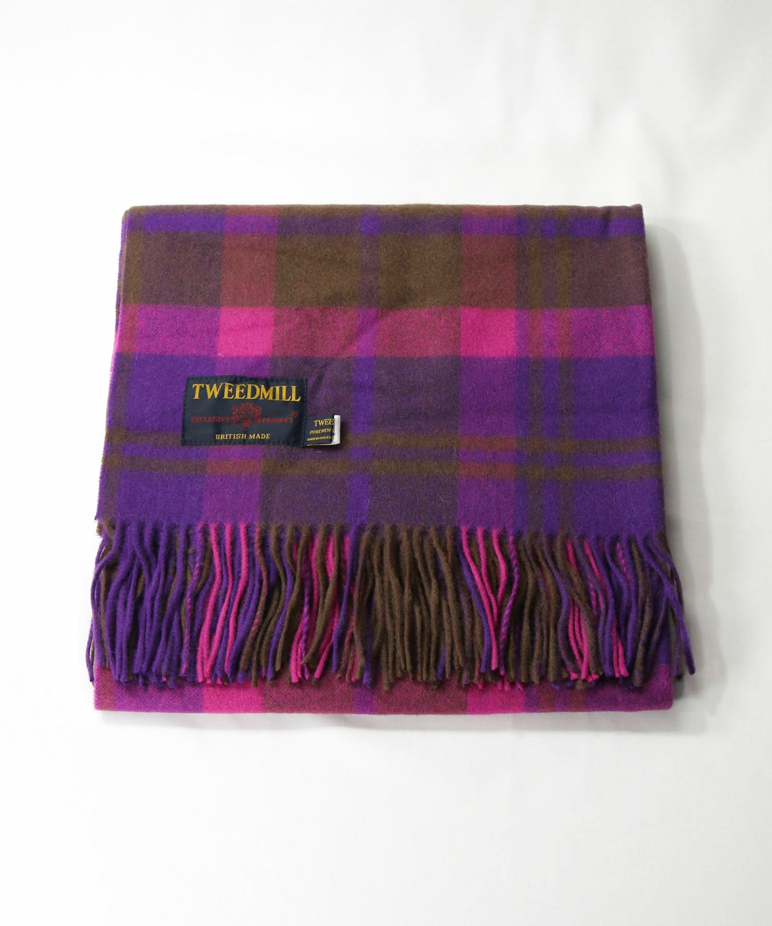 Gready BrilliantTWEEDMILLチェックストール | SEKIMIKI Online