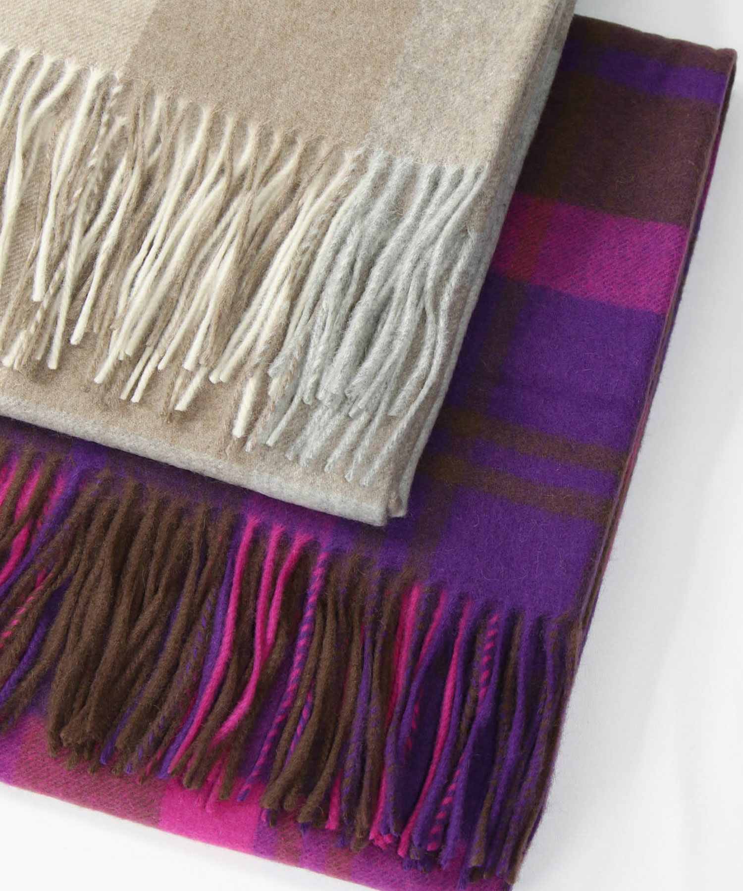 Gready BrilliantTWEEDMILLチェックストール | SEKIMIKI Online