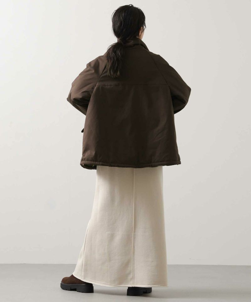 Gready Brilliant 取り外しファー中綿フードコート Gready Brilliant【竹下 玲奈select item】 取り外しファー中綿フード