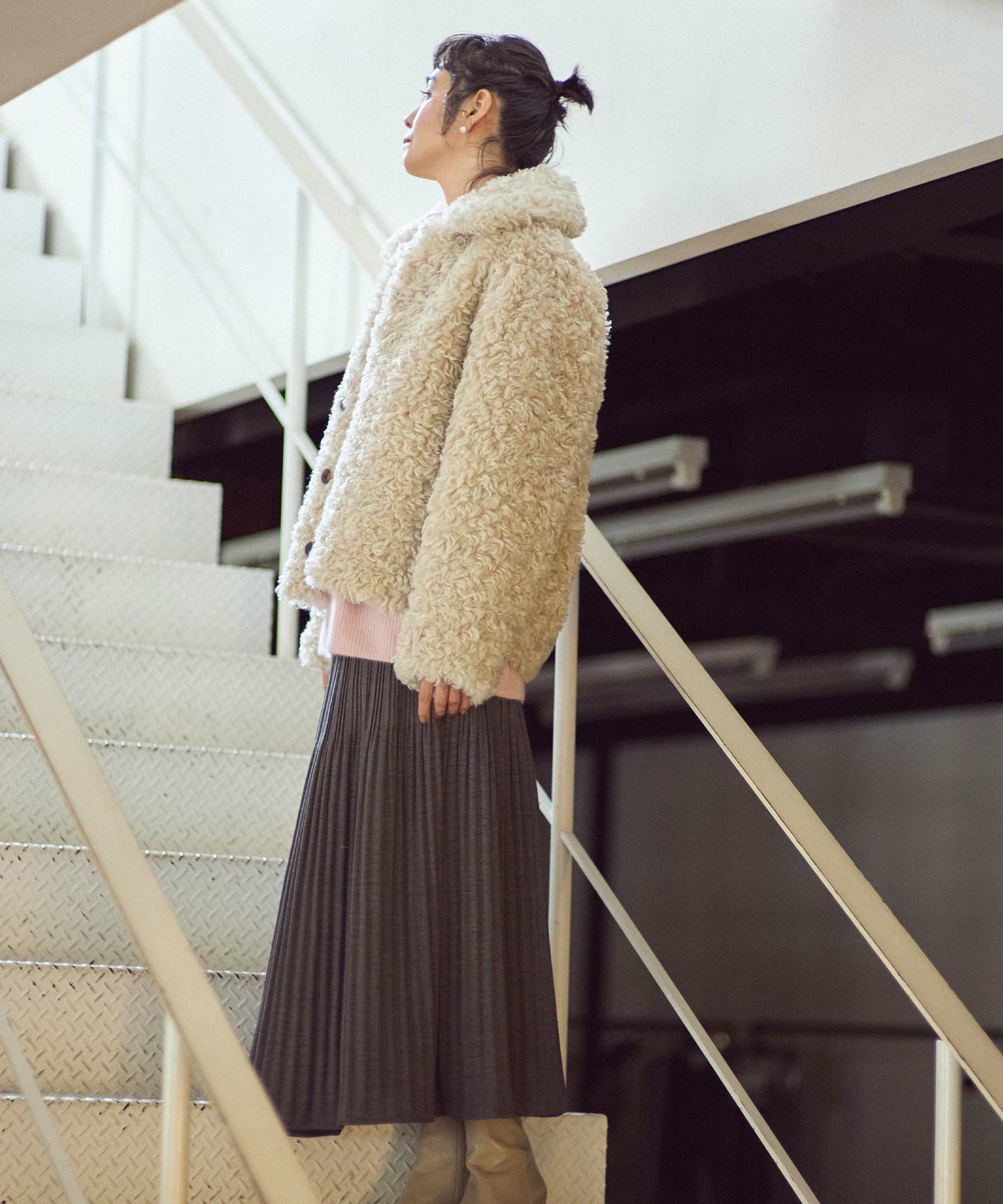 Gready Brilliant【竹下 玲奈select item】 カーリーファージャケット