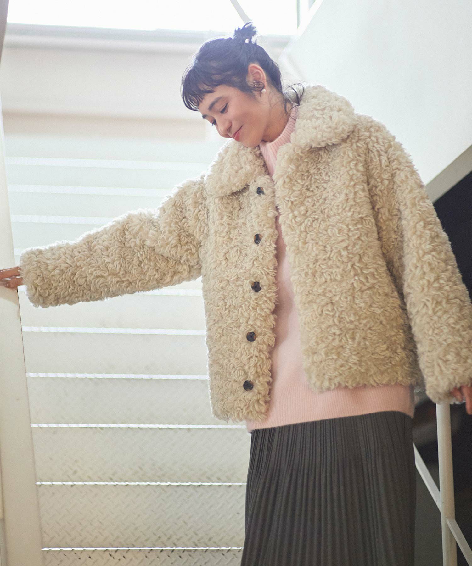 Gready Brilliant【竹下 玲奈select item】 カーリーファージャケット