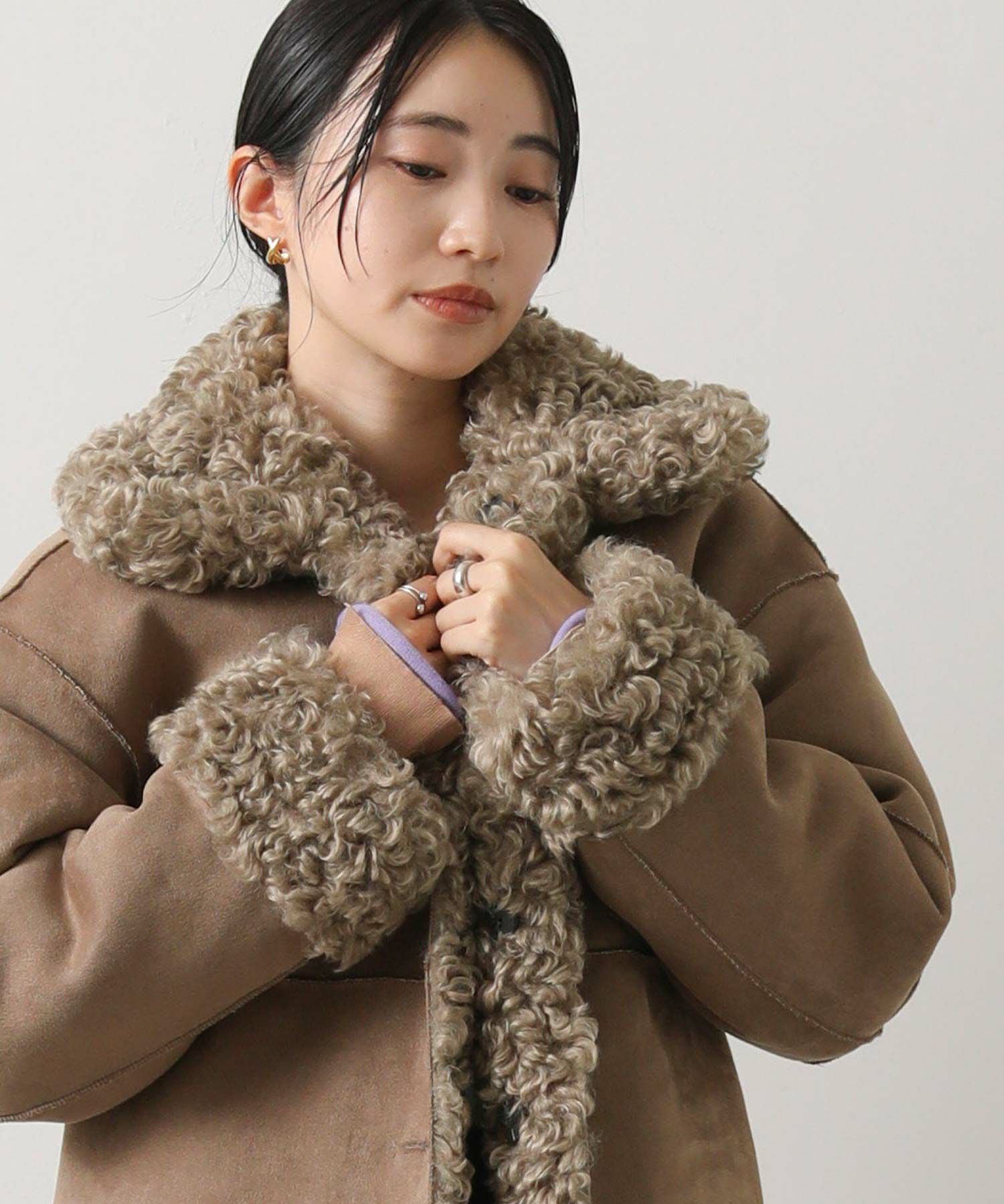 Gready Brilliant【竹下 玲奈select item】 カーリーファージャケット