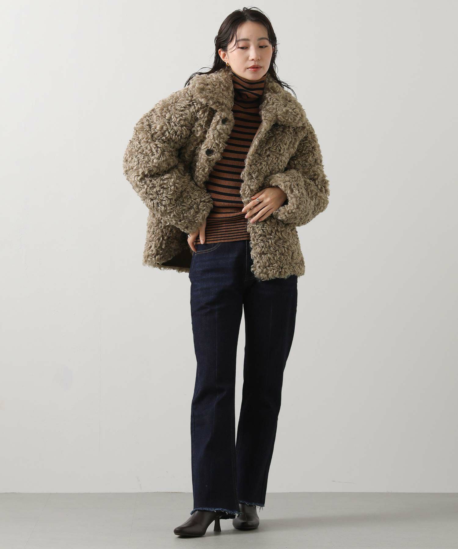 Gready Brilliant【竹下 玲奈select item】 カーリーファージャケット