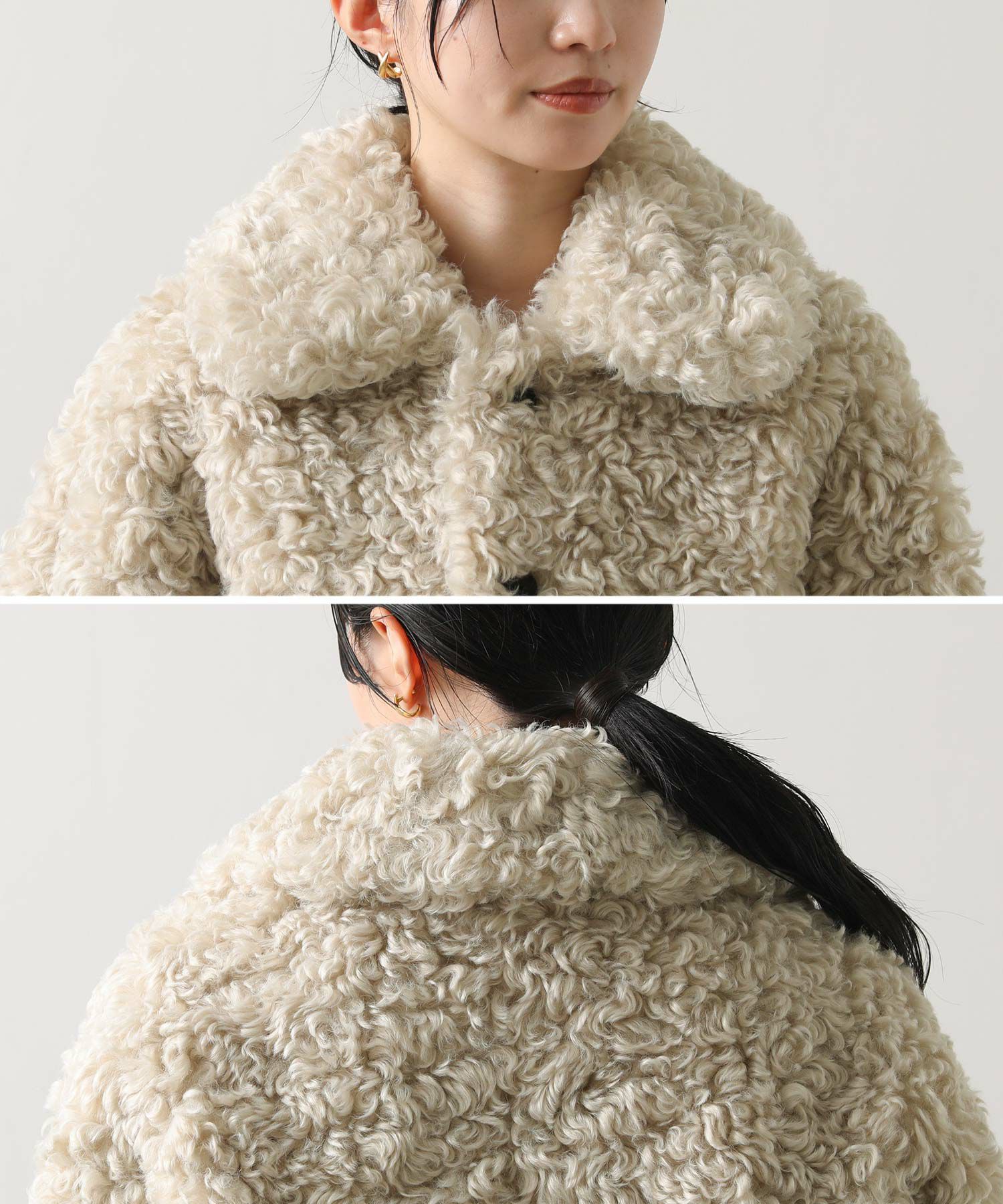 Gready Brilliant【竹下 玲奈select item】 カーリーファージャケット