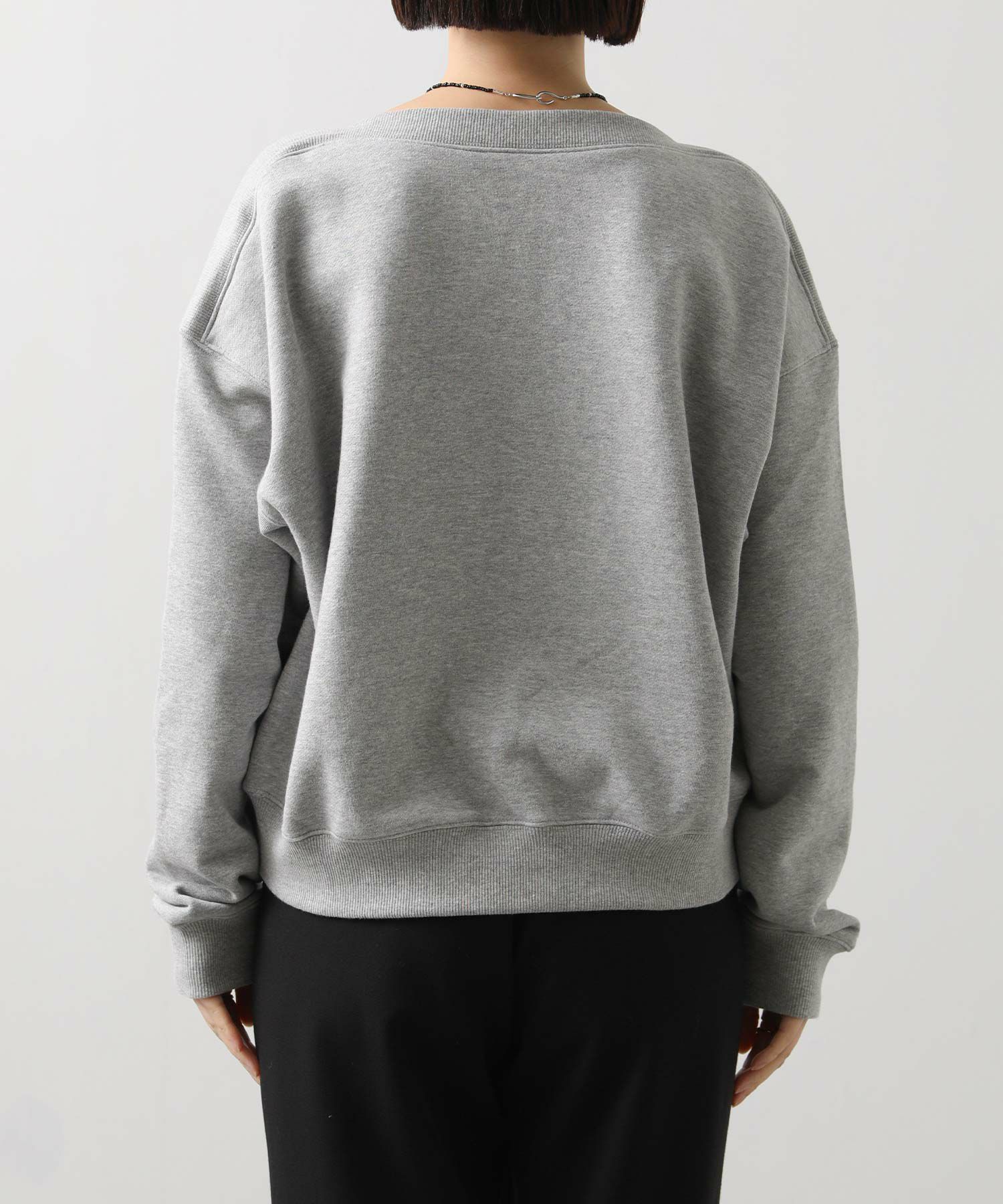 Gready Brilliant裏毛リブボートスウェット | SEKIMIKI Online