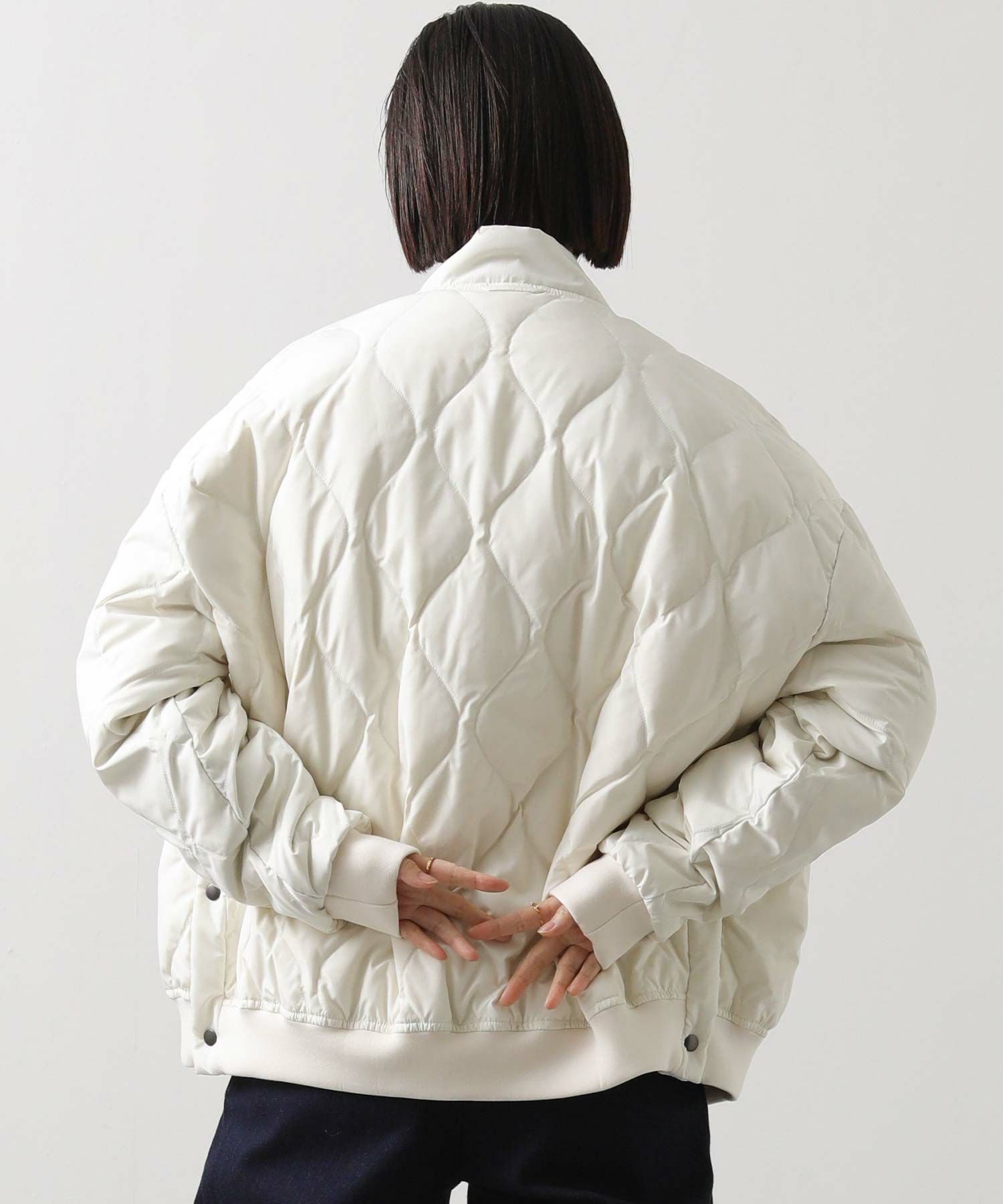 Gready Brilliantダウンスタジャンリバーシブルジャケット | SEKIMIKI