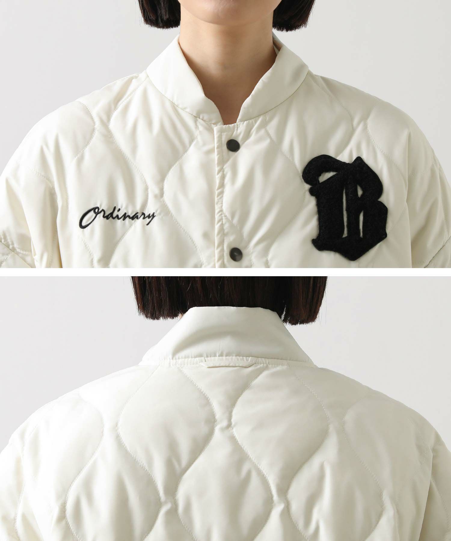 Gready Brilliantダウンスタジャンリバーシブルジャケット | SEKIMIKI