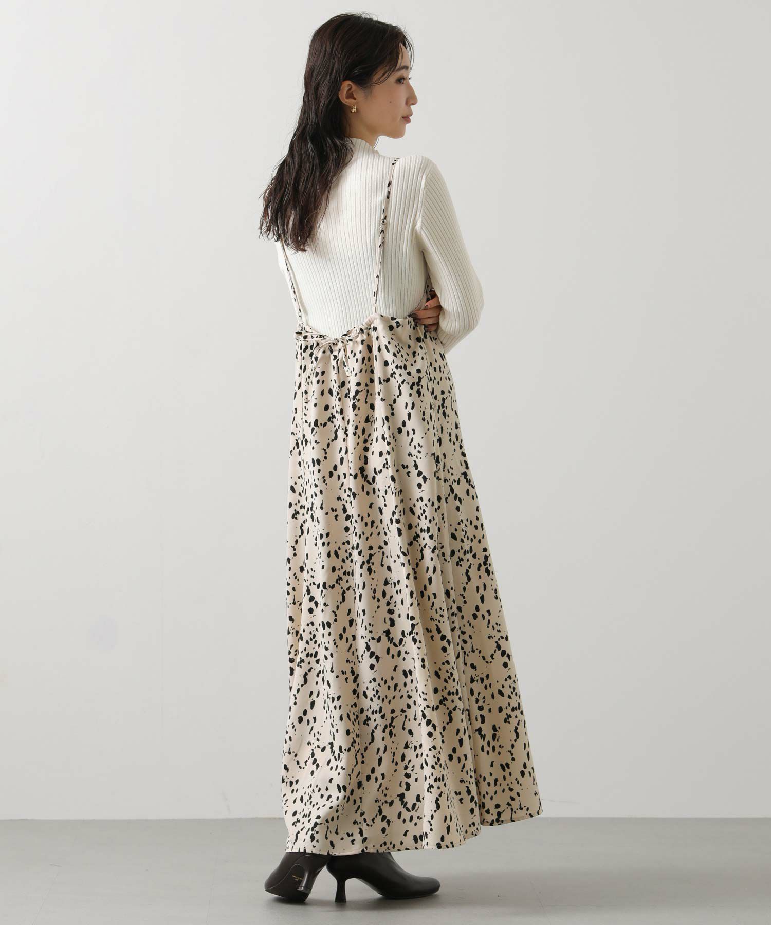 Gready Brilliantレオパード柄キャミワンピース | SEKIMIKI Online