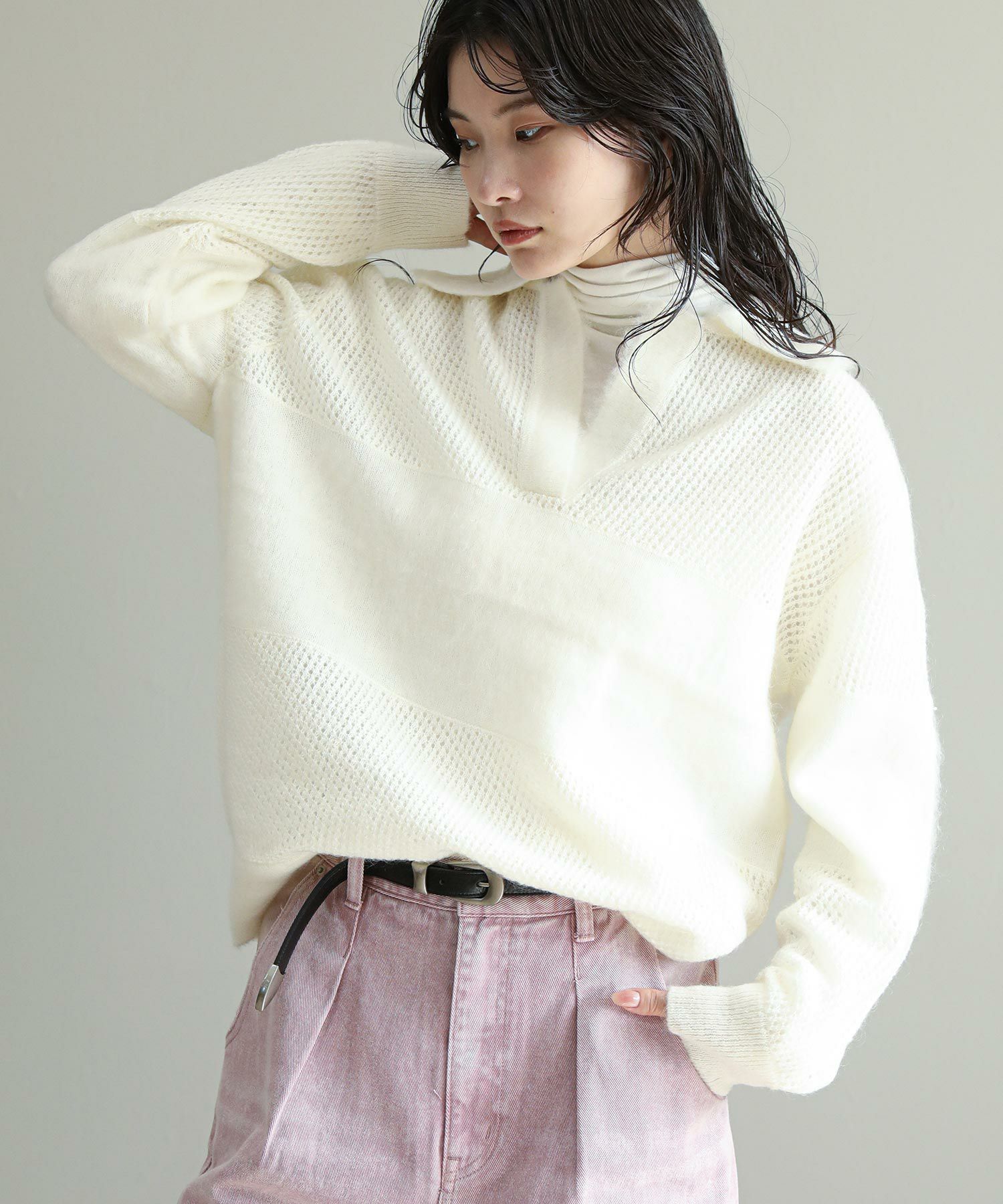 The rejoiceモヘアポロニット【MANOF】 | SEKIMIKI Online