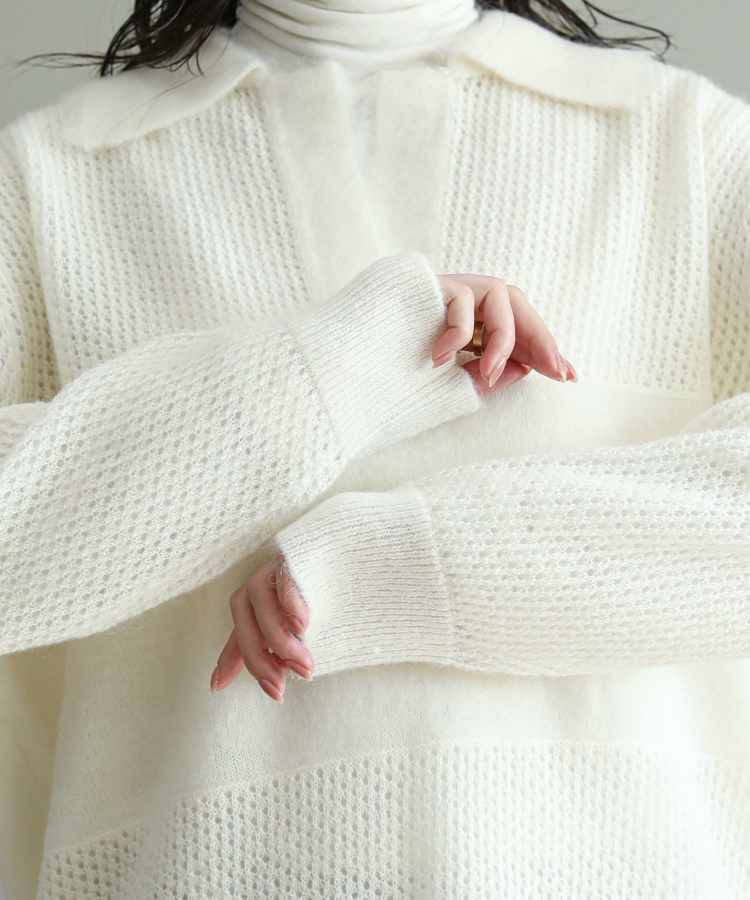 The rejoiceモヘアポロニット【MANOF】 | SEKIMIKI Online