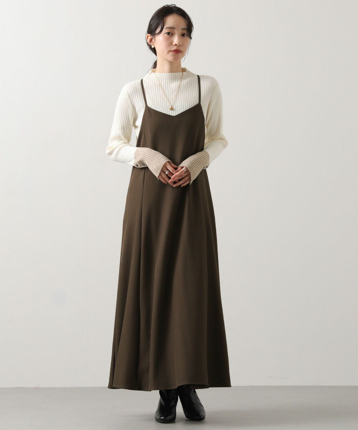 model:163cm　size：38