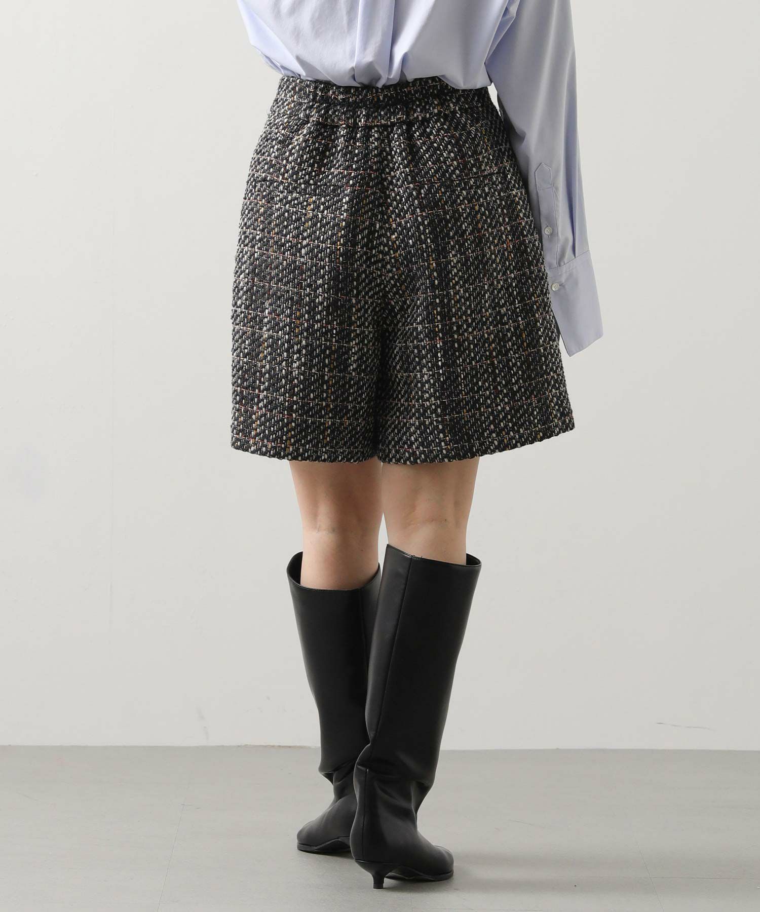 Gready Brilliantツイードラップショートパンツ | SEKIMIKI Online