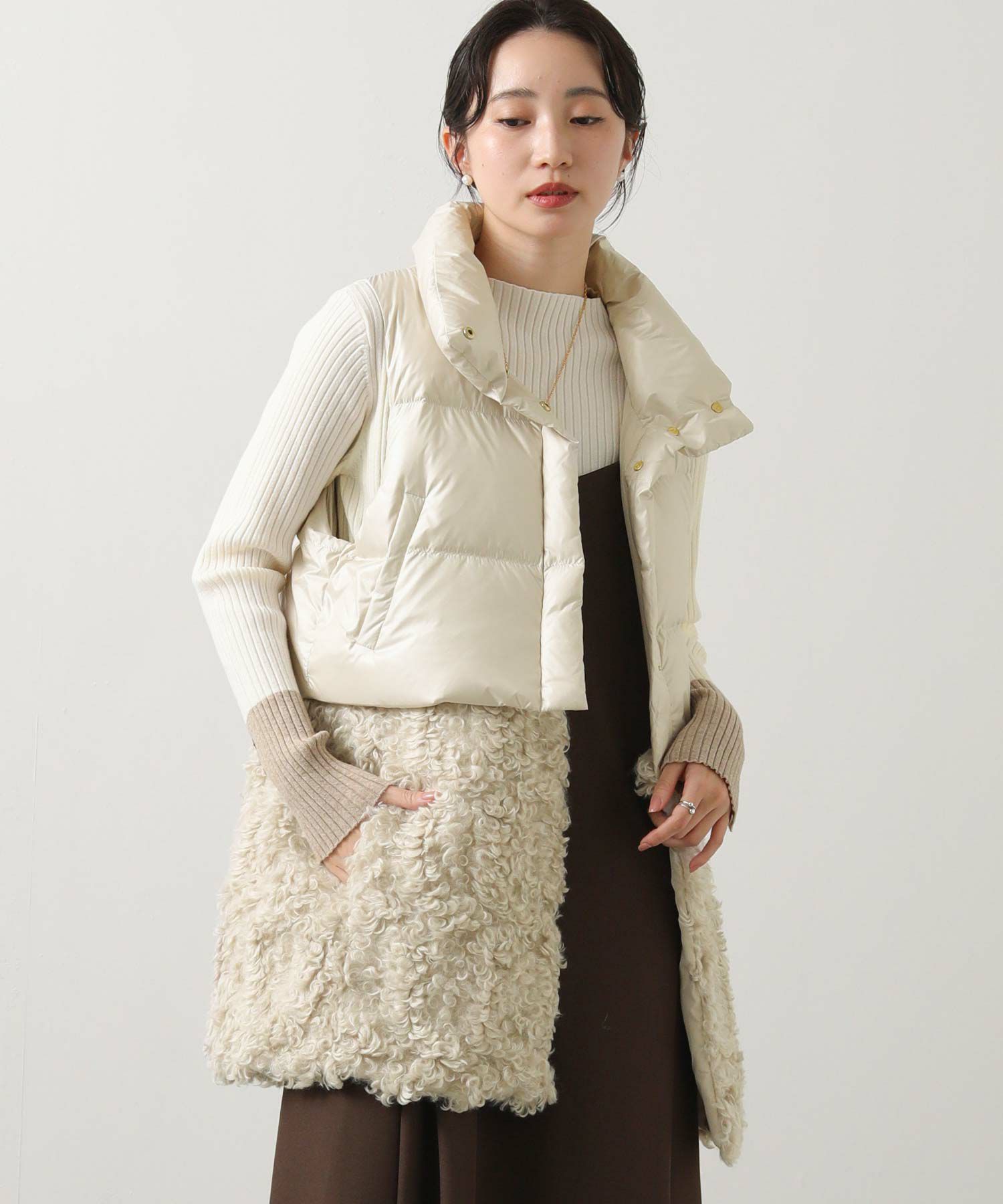 Gready Brilliant裾2WAYダウンベスト | SEKIMIKI Online